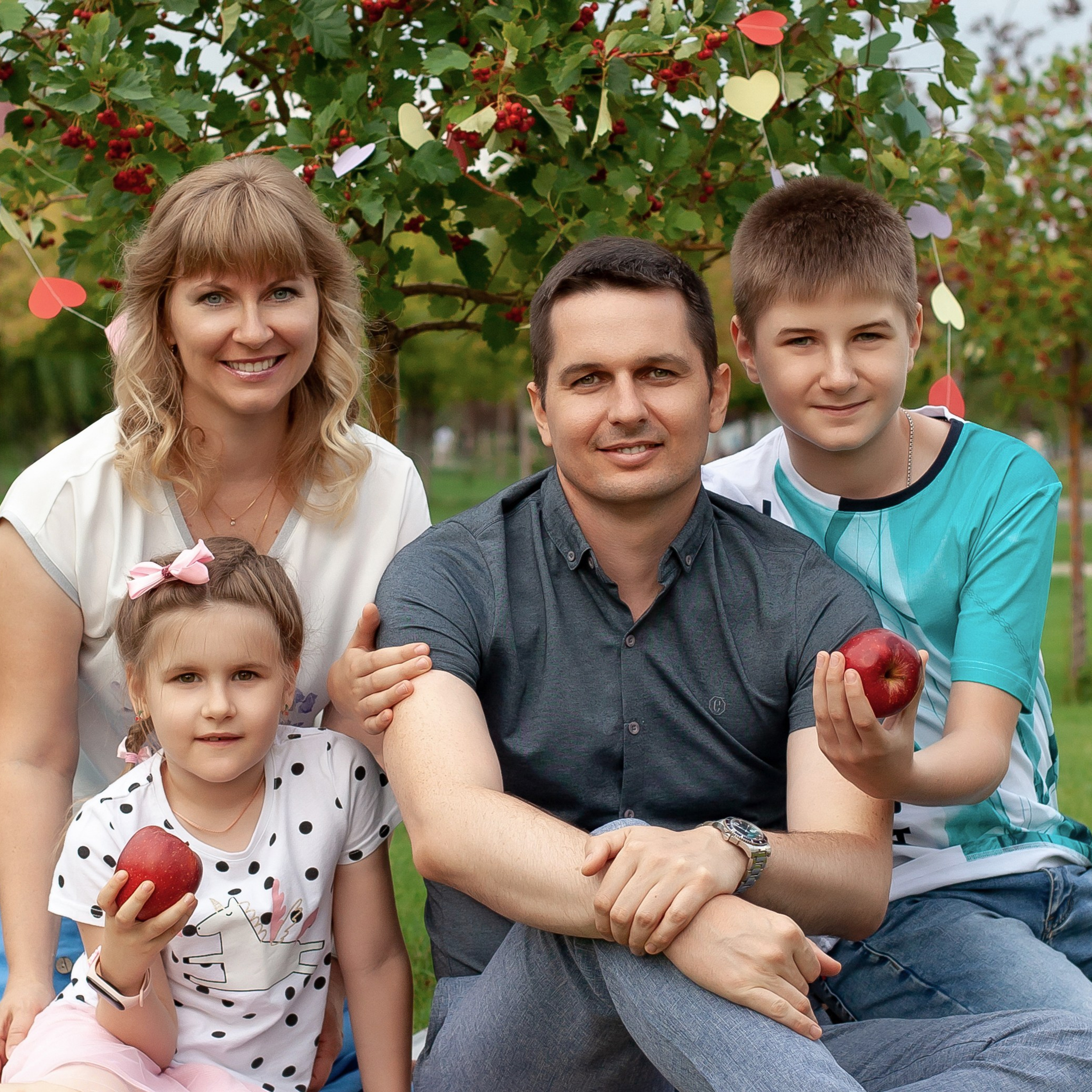 Семейная фотосессия в парке