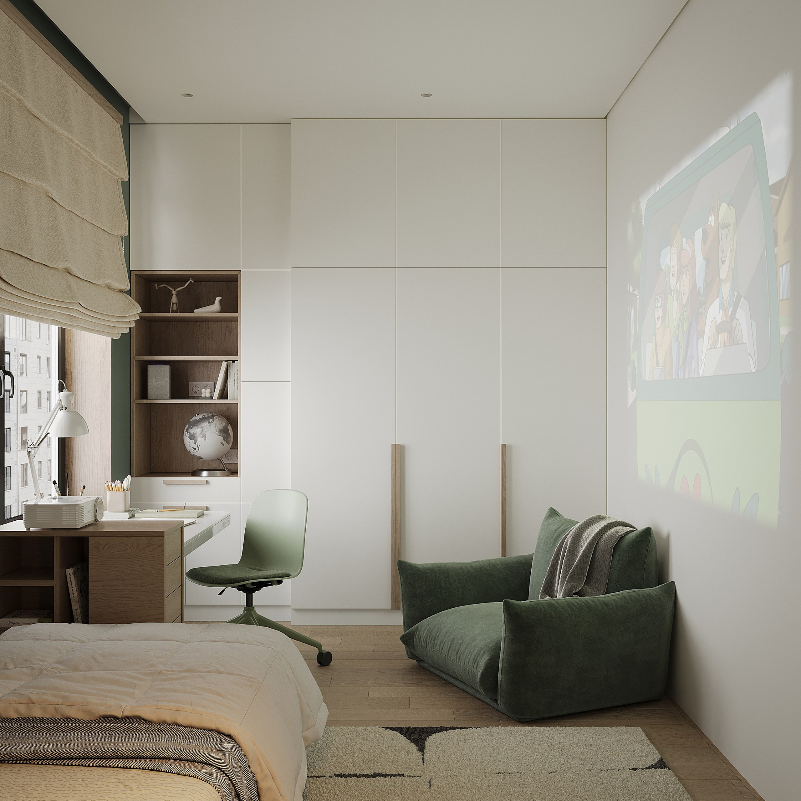 Детская. 3D визуализатор интерьера Антонина Ковалёва @kovalevaacg