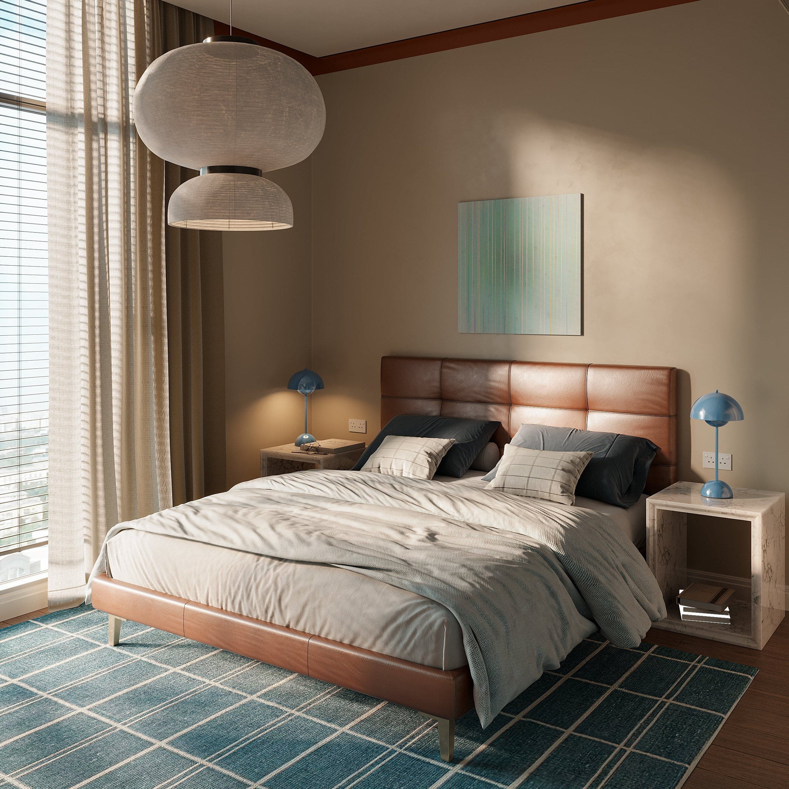 Гостевая спальня. 3D визуализатор интерьера Антонина Ковалёва @kovalevaacg