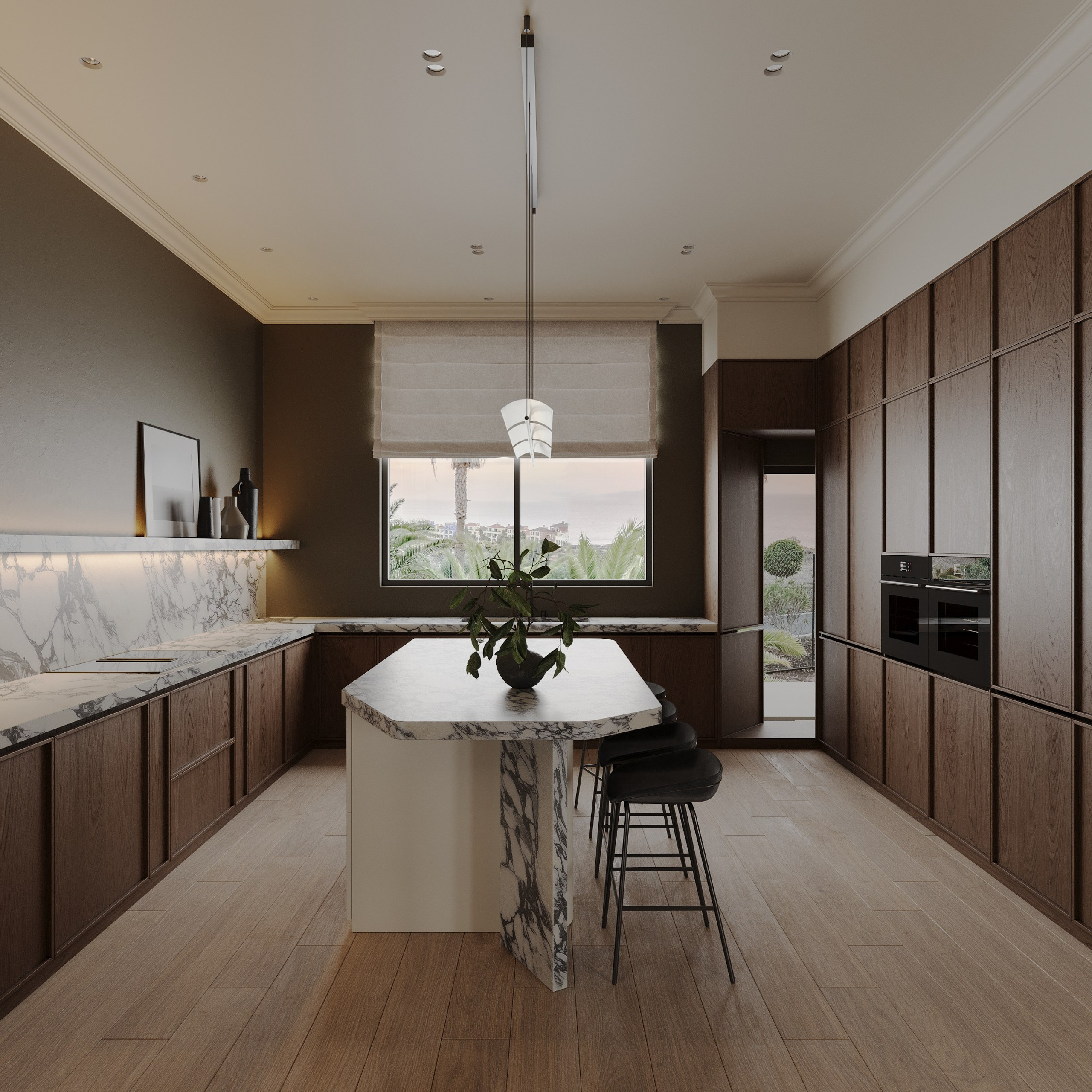 Греция. 3D визуализатор интерьера Антонина Ковалёва @kovalevaacg