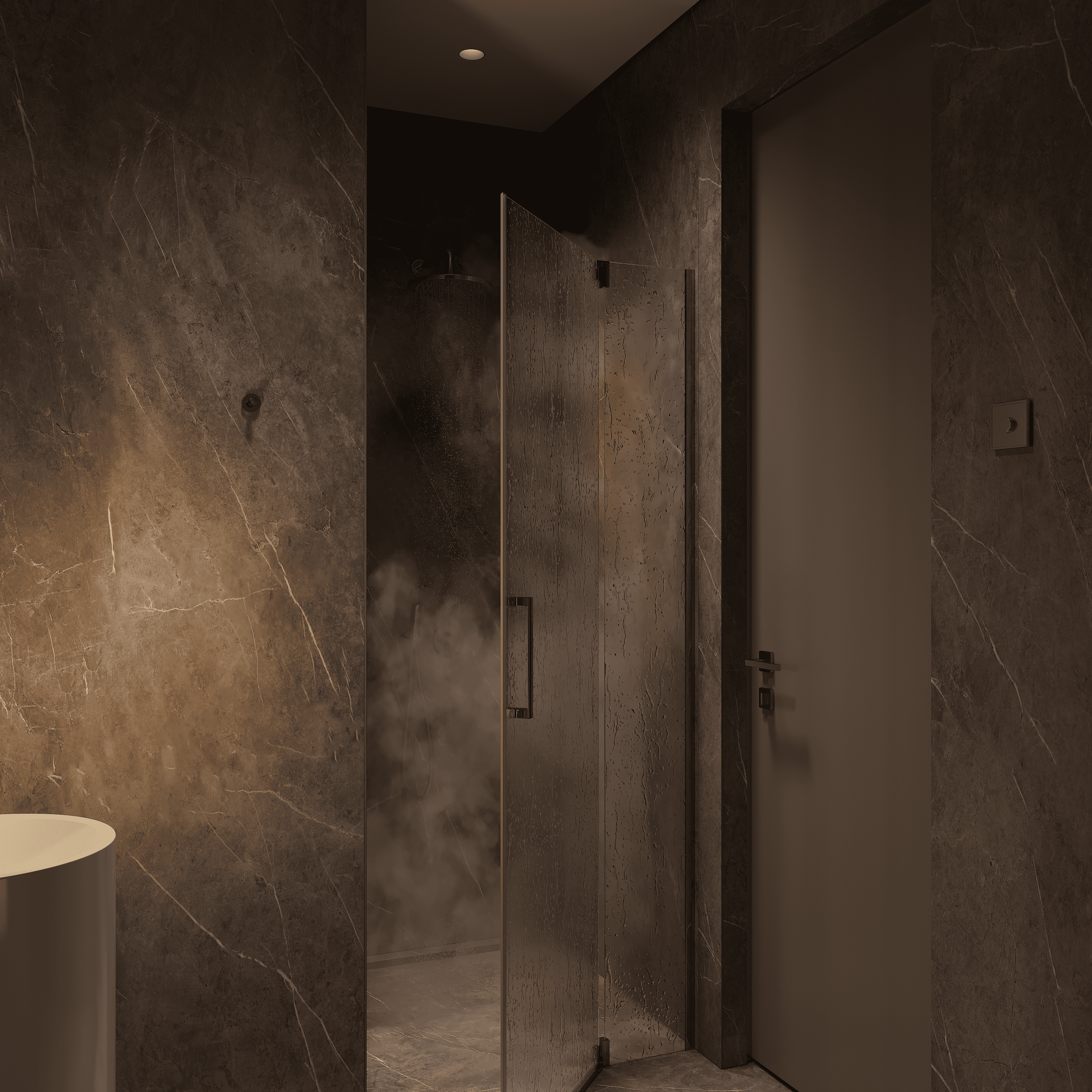 Душевая комната. 3D визуализатор интерьера Антонина Ковалёва @kovalevaacg