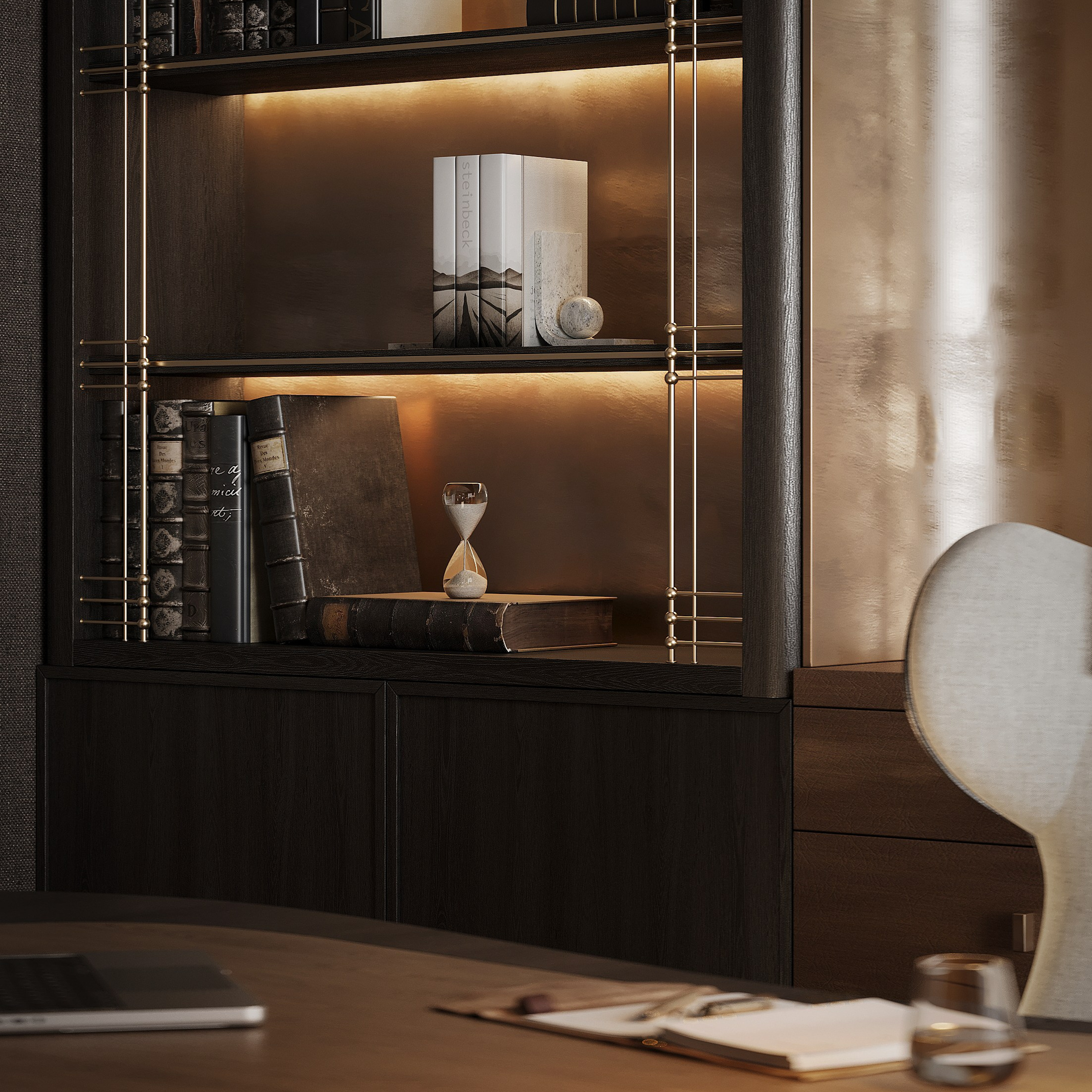 Кабинет. 3D визуализатор интерьера Антонина Ковалёва @kovalevaacg