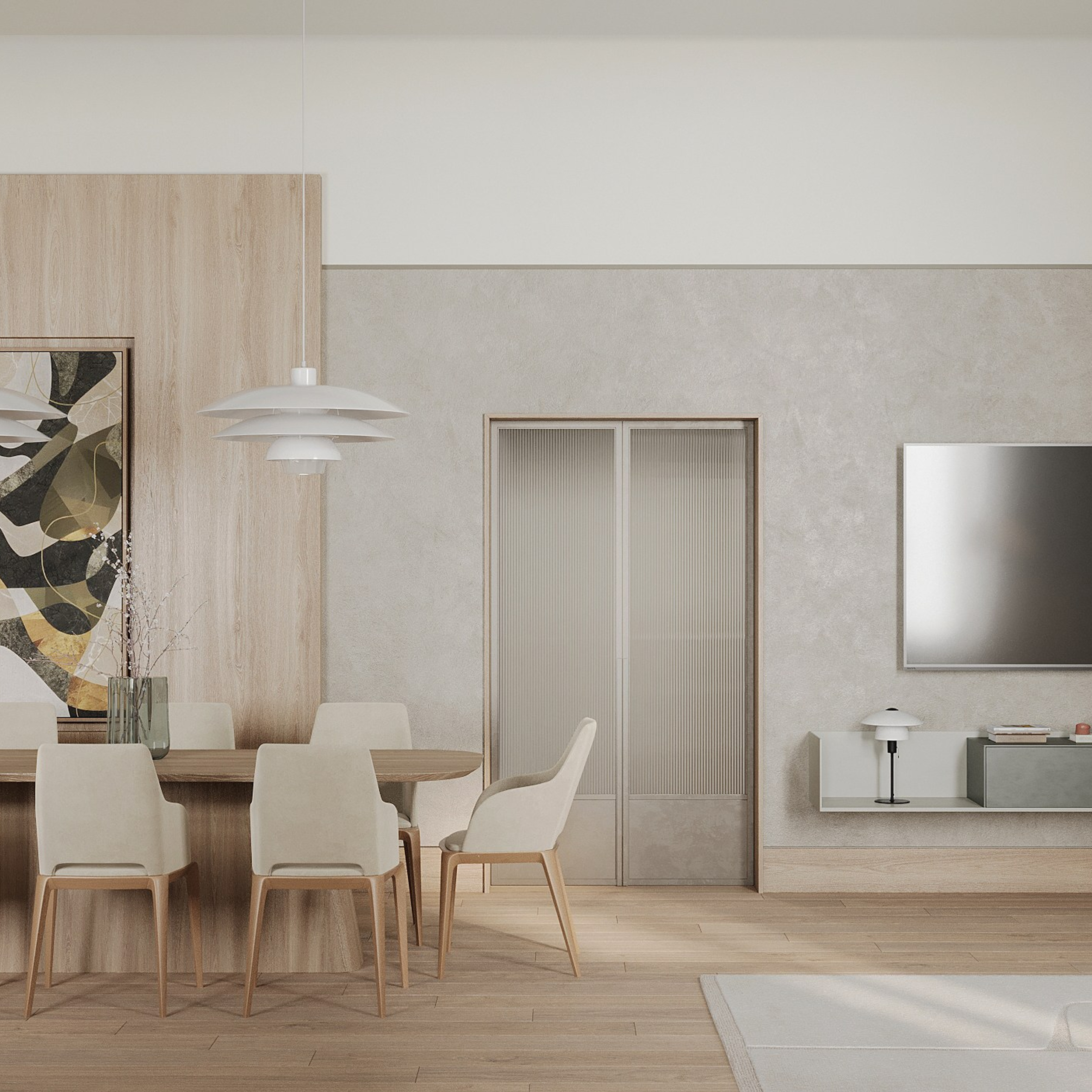 Загородный дом. 3D визуализатор интерьера Антонина Ковалёва @kovalevaacg