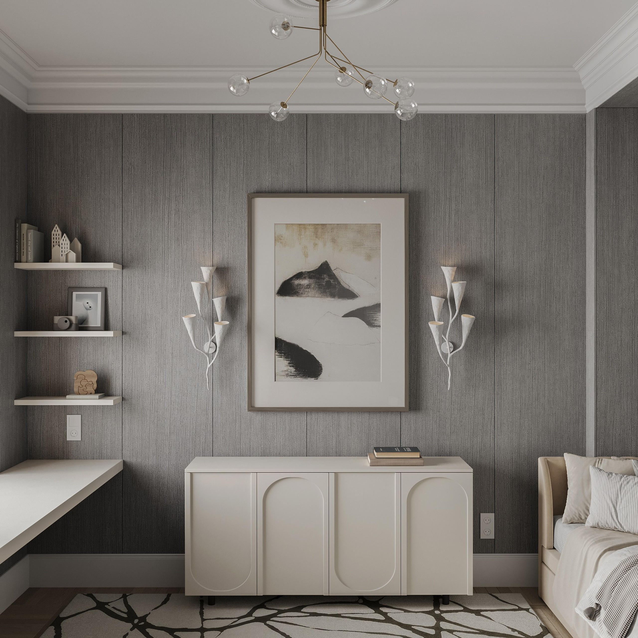 Детская. 3D визуализатор интерьера Антонина Ковалёва @kovalevaacg