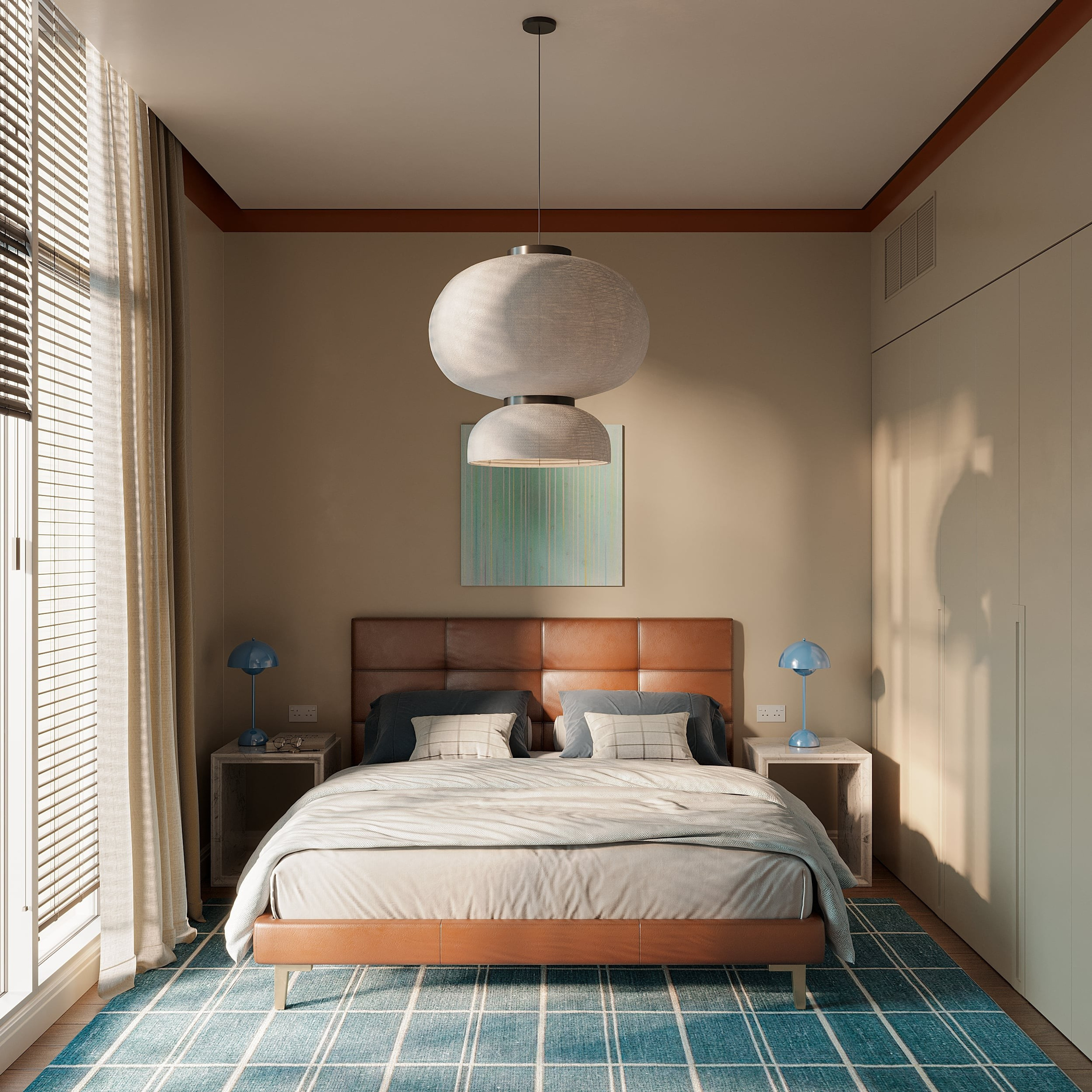 Гостевая спальня. 3D визуализатор интерьера Антонина Ковалёва @kovalevaacg