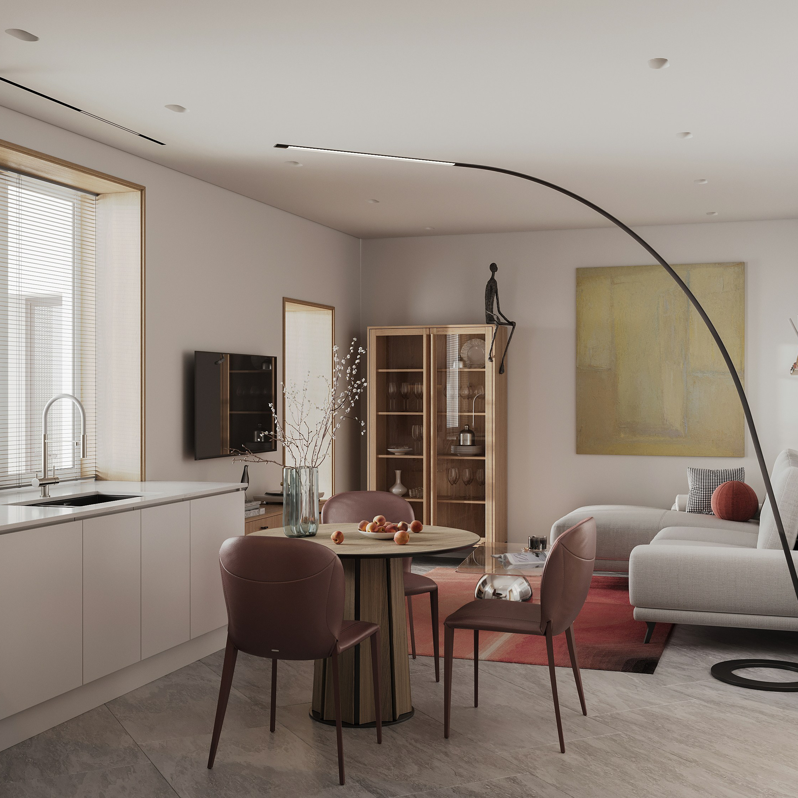 Загородный дом в Липецке. 3D визуализатор интерьера Антонина Ковалёва @kovalevaacg