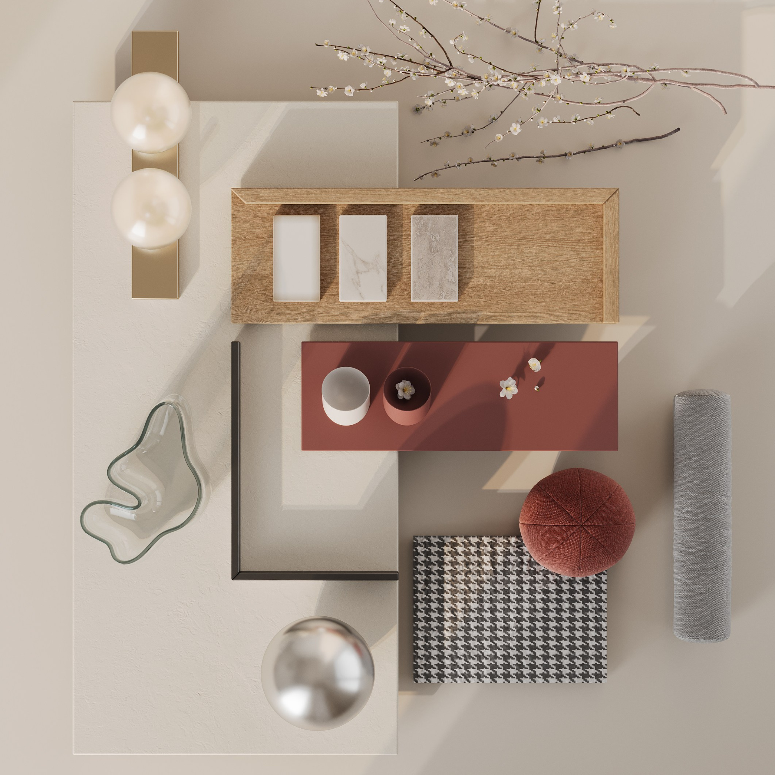 Загородный дом в Липецке. 3D визуализатор интерьера Антонина Ковалёва @kovalevaacg