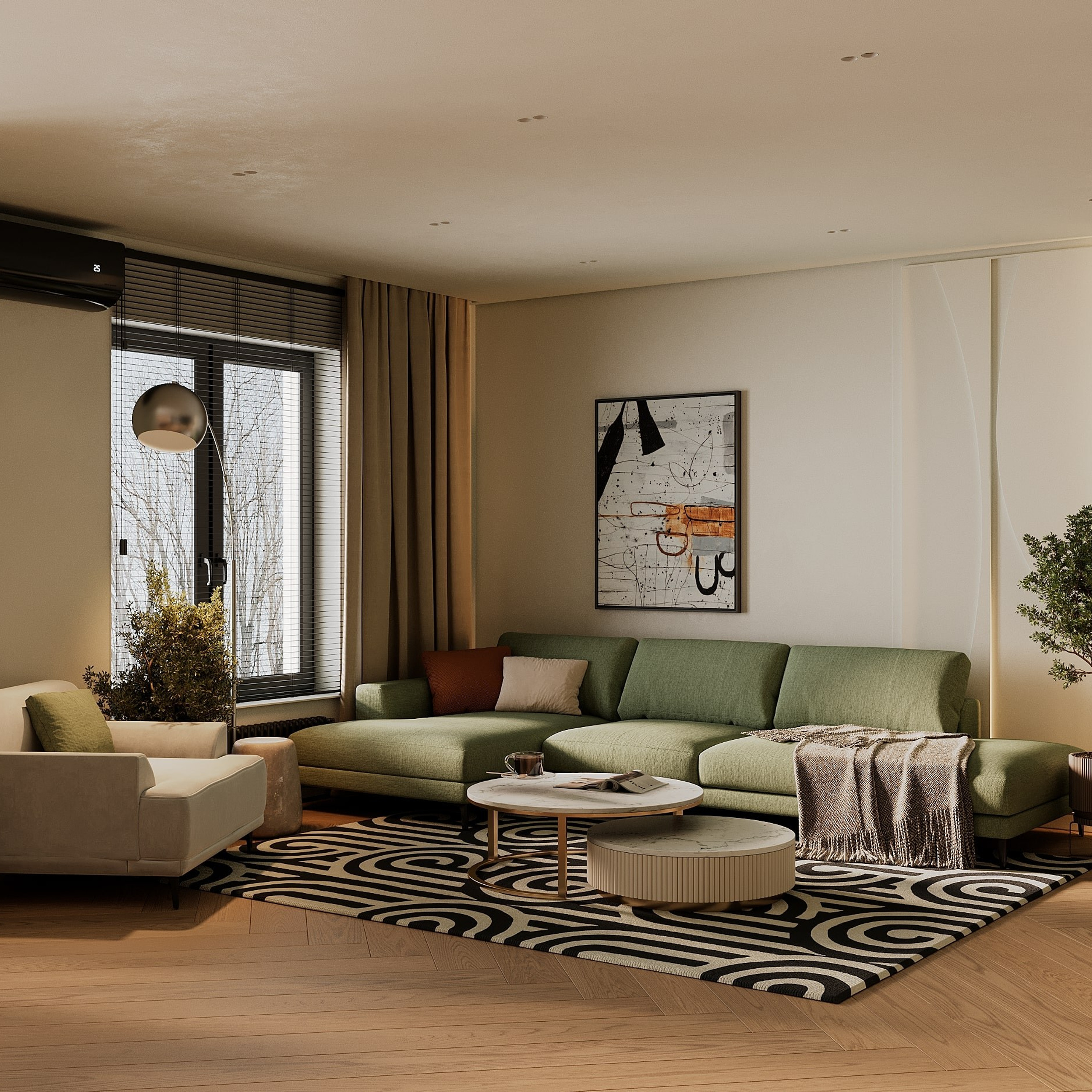 WABI-SABI. 3D визуализатор интерьера Антонина Ковалёва @kovalevaacg