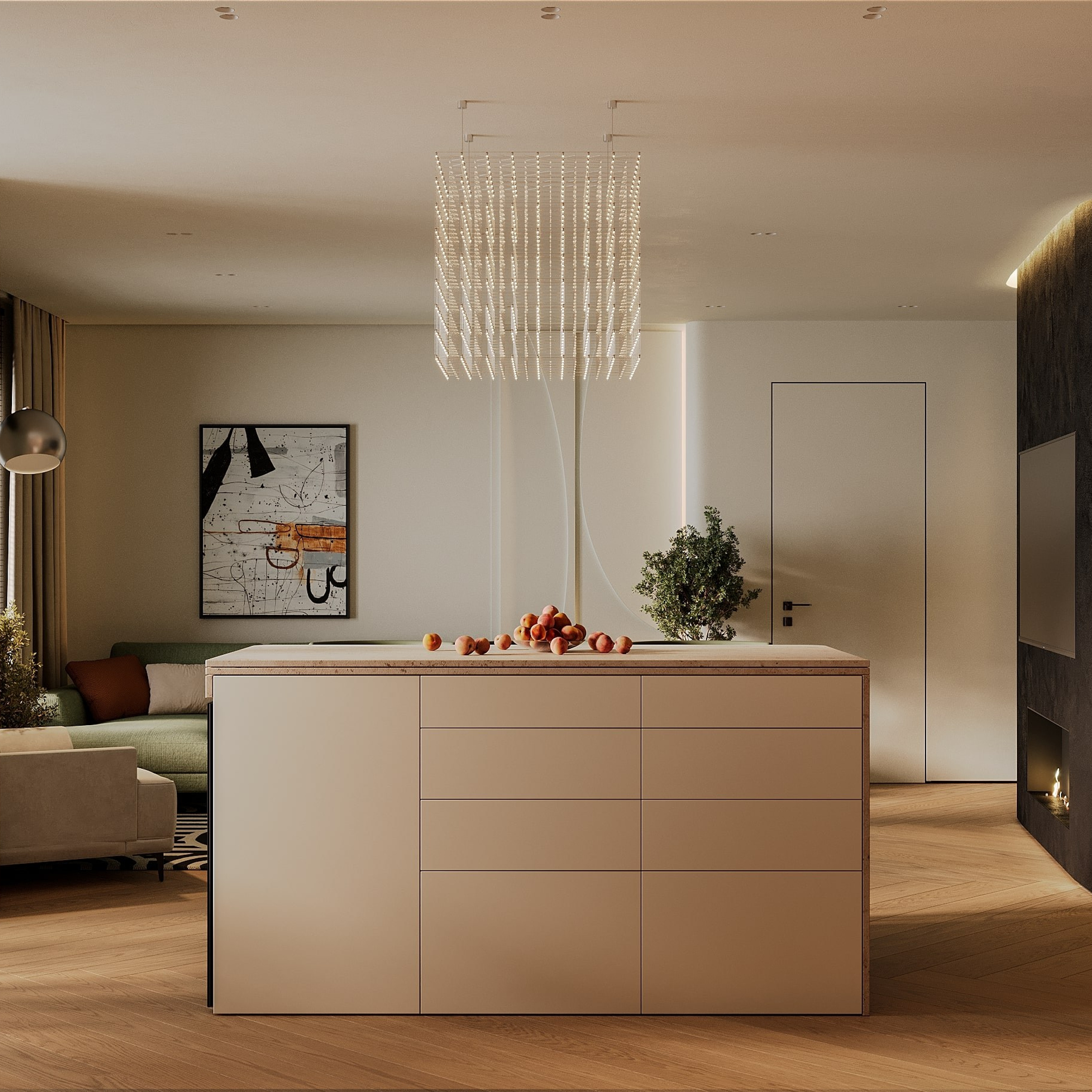 WABI-SABI. 3D визуализатор интерьера Антонина Ковалёва @kovalevaacg