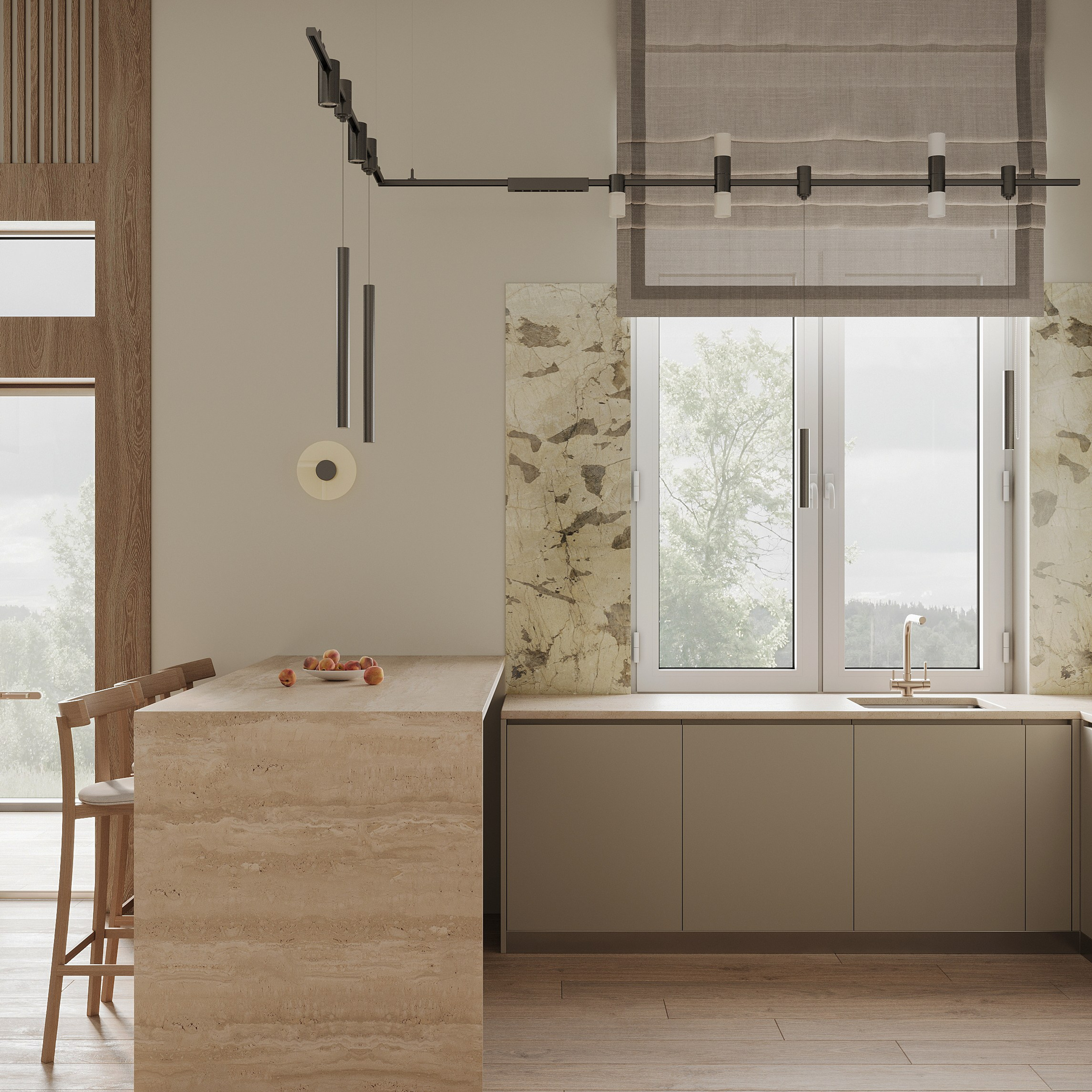 Загородный дом. 3D визуализатор интерьера Антонина Ковалёва @kovalevaacg