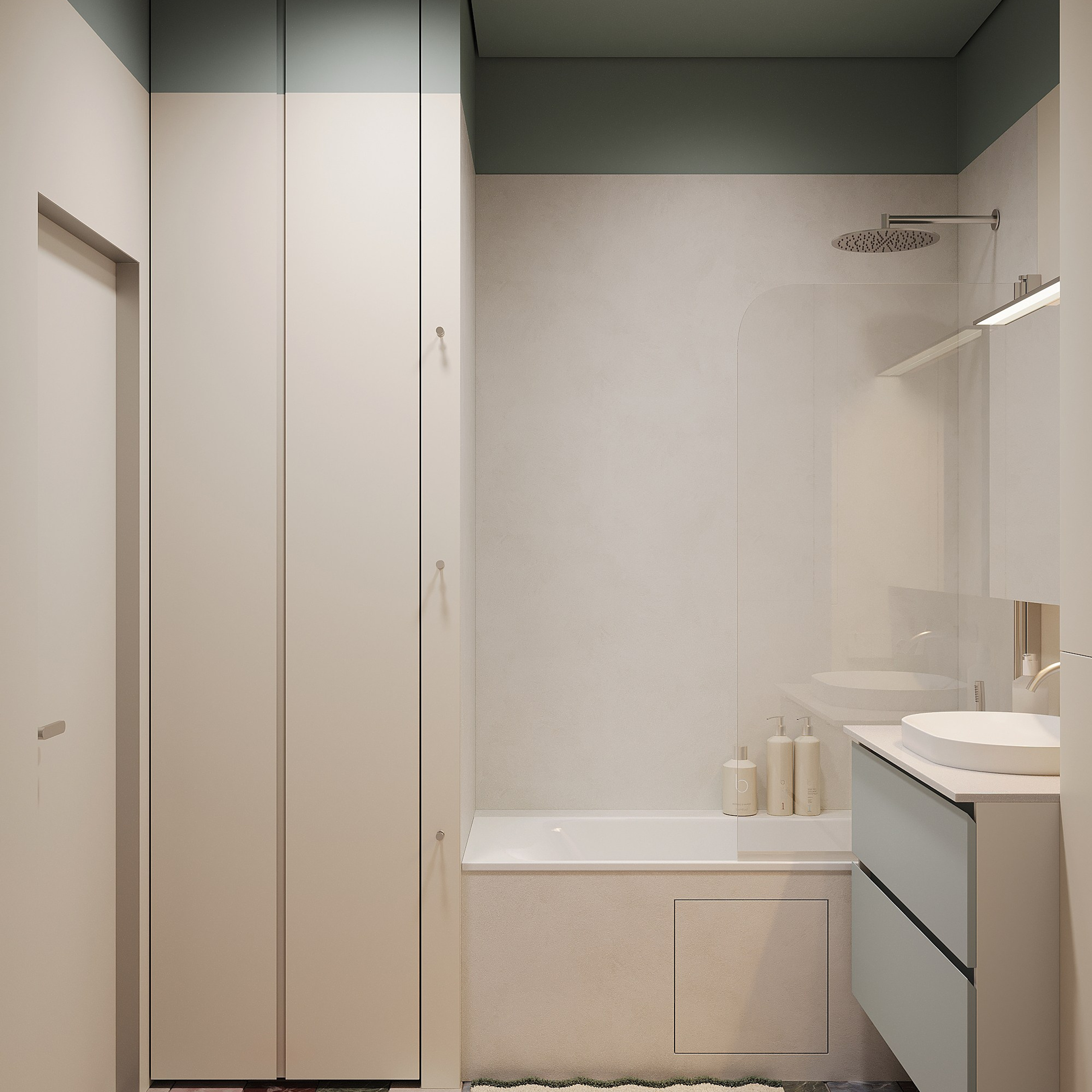 Ванная. 3D визуализатор интерьера Антонина Ковалёва @kovalevaacg