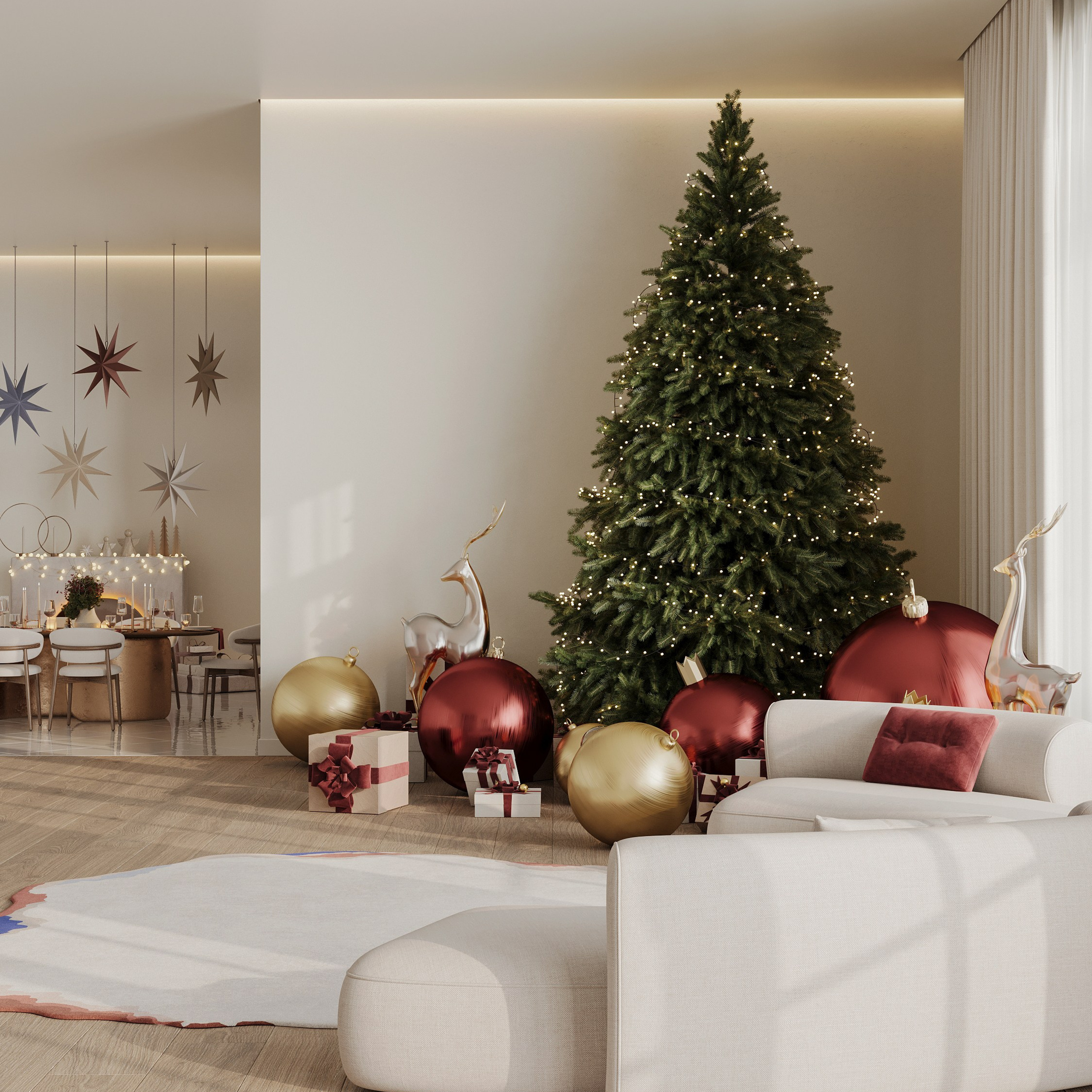 Happy New 2024 Year. 3D визуализатор интерьера Антонина Ковалёва @kovalevaacg