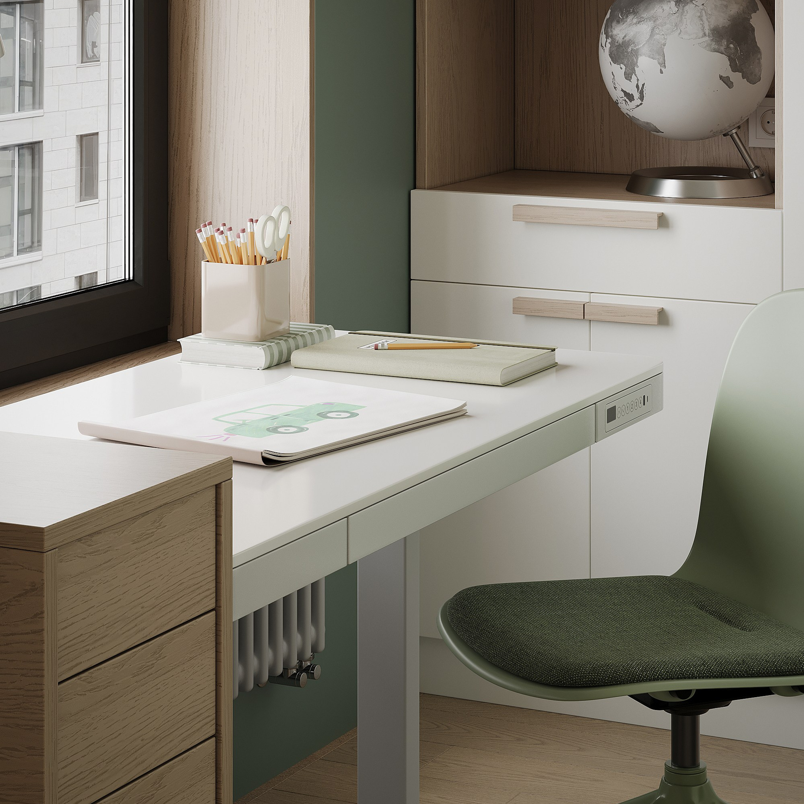 Детская. 3D визуализатор интерьера Антонина Ковалёва @kovalevaacg