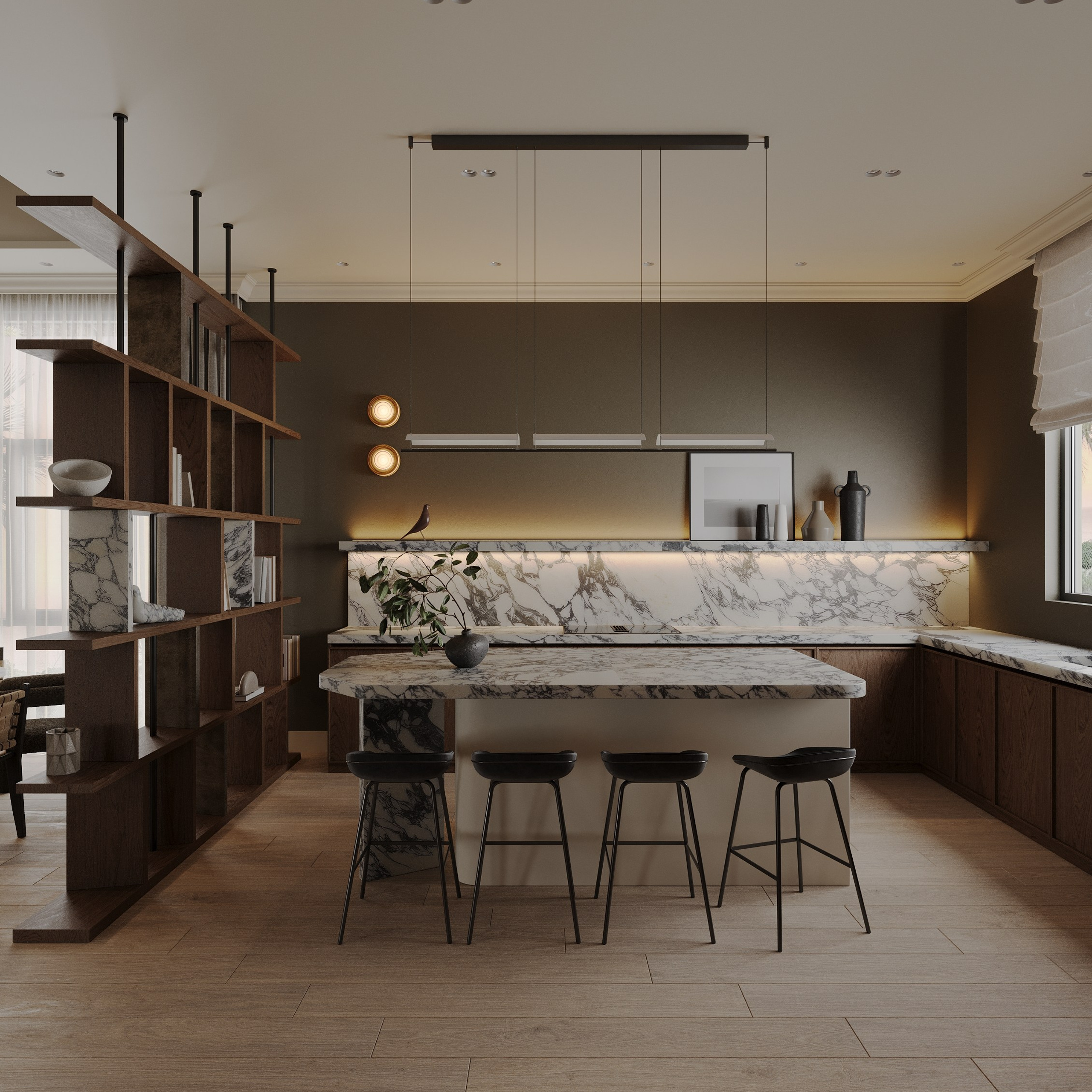 Греция. 3D визуализатор интерьера Антонина Ковалёва @kovalevaacg