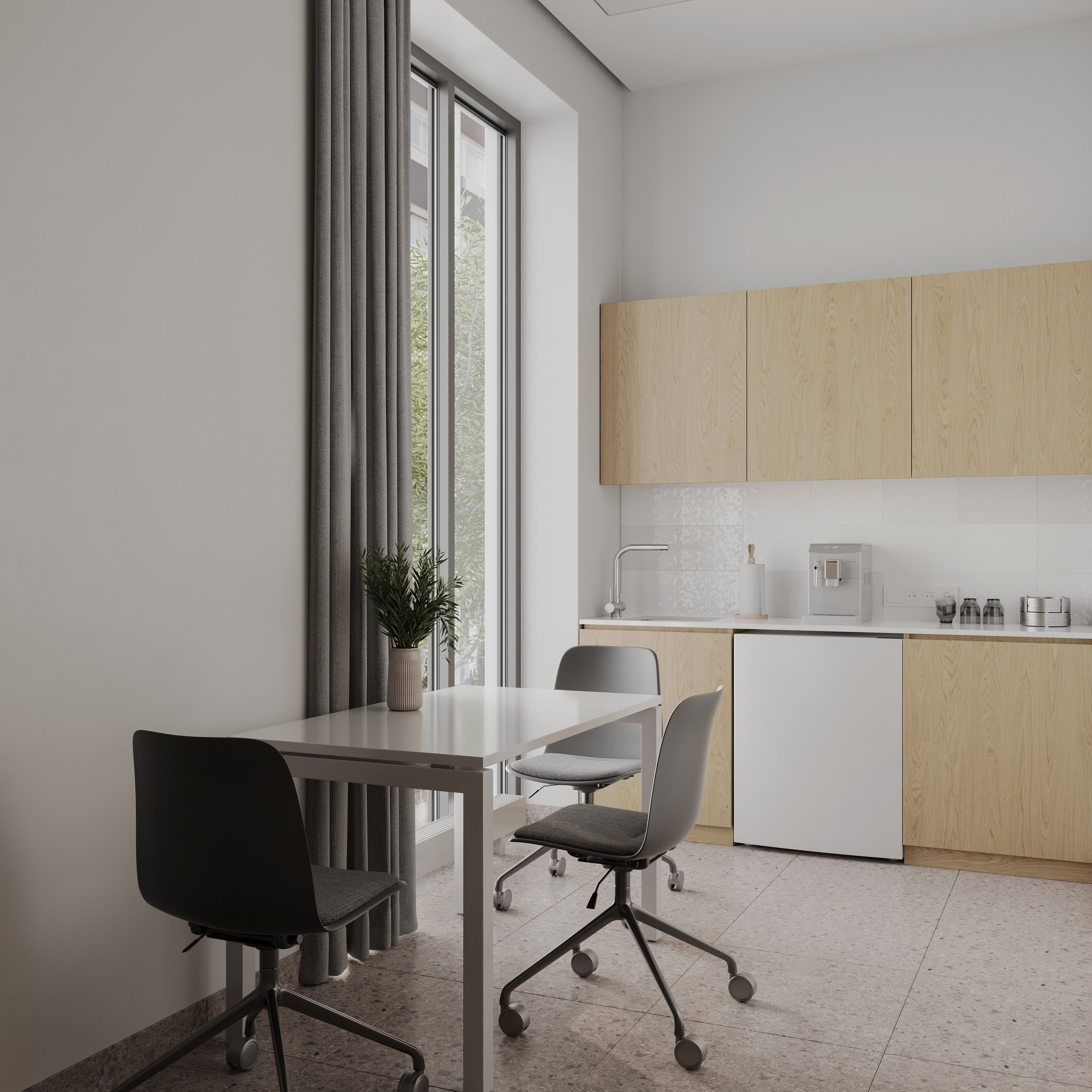 FORST OFFICE SPACE. 3D визуализатор интерьера Антонина Ковалёва @kovalevaacg