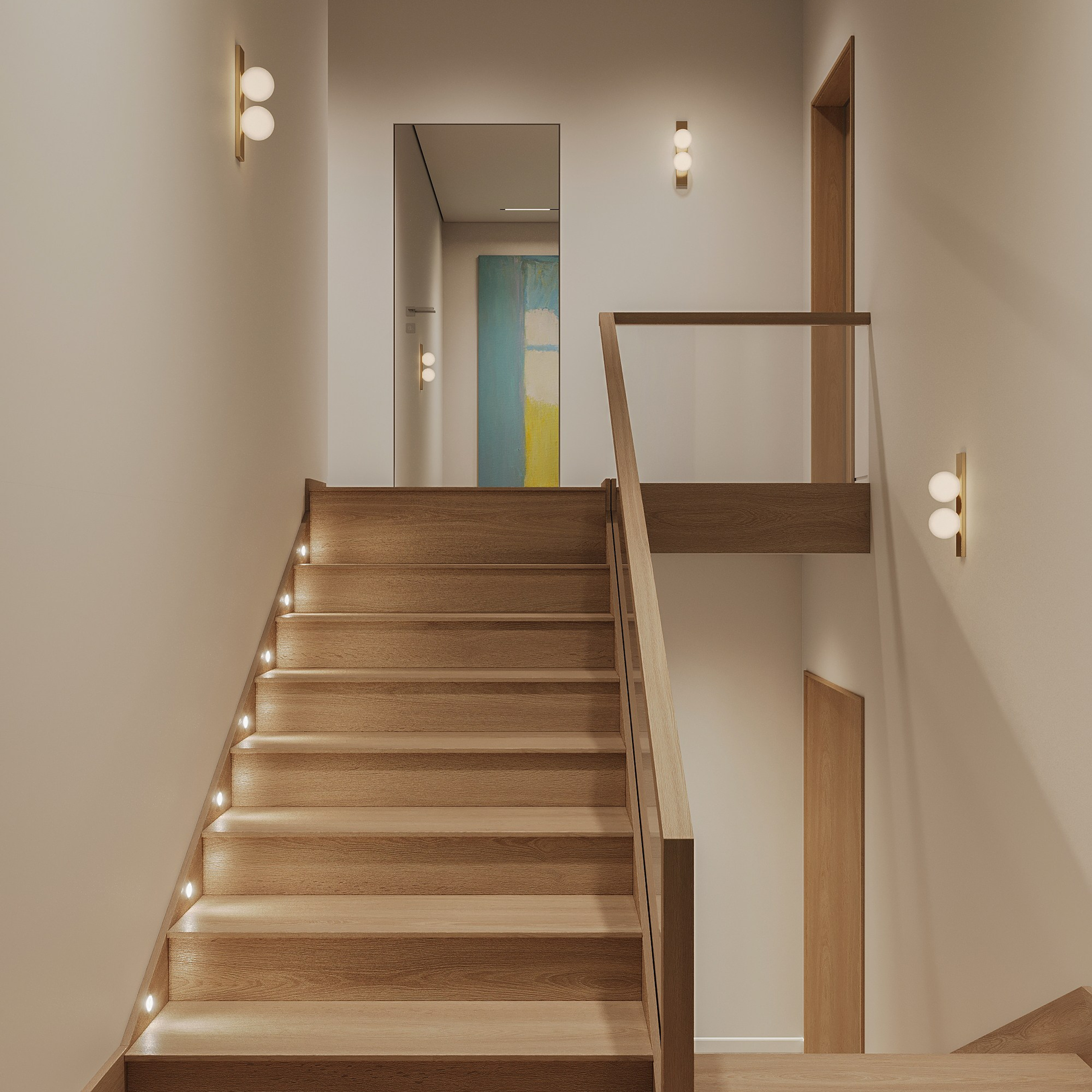 Загородный дом в Липецке. 3D визуализатор интерьера Антонина Ковалёва @kovalevaacg