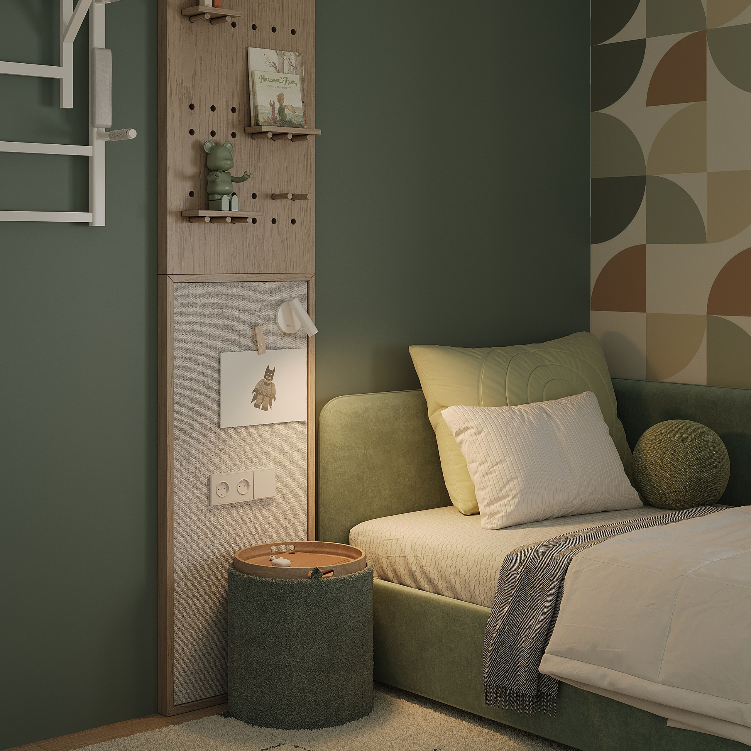 Детская. 3D визуализатор интерьера Антонина Ковалёва @kovalevaacg