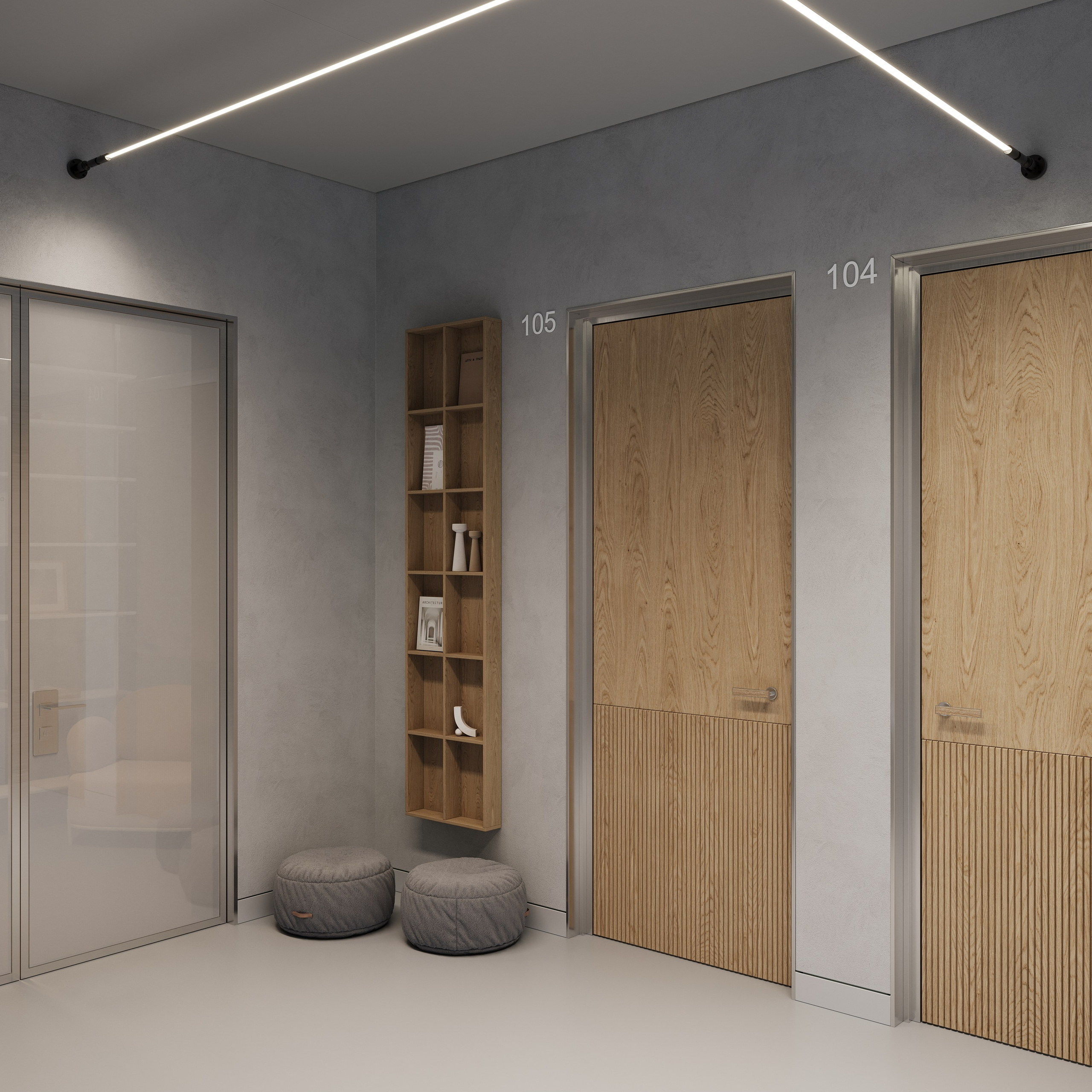 FORST OFFICE SPACE. 3D визуализатор интерьера Антонина Ковалёва @kovalevaacg