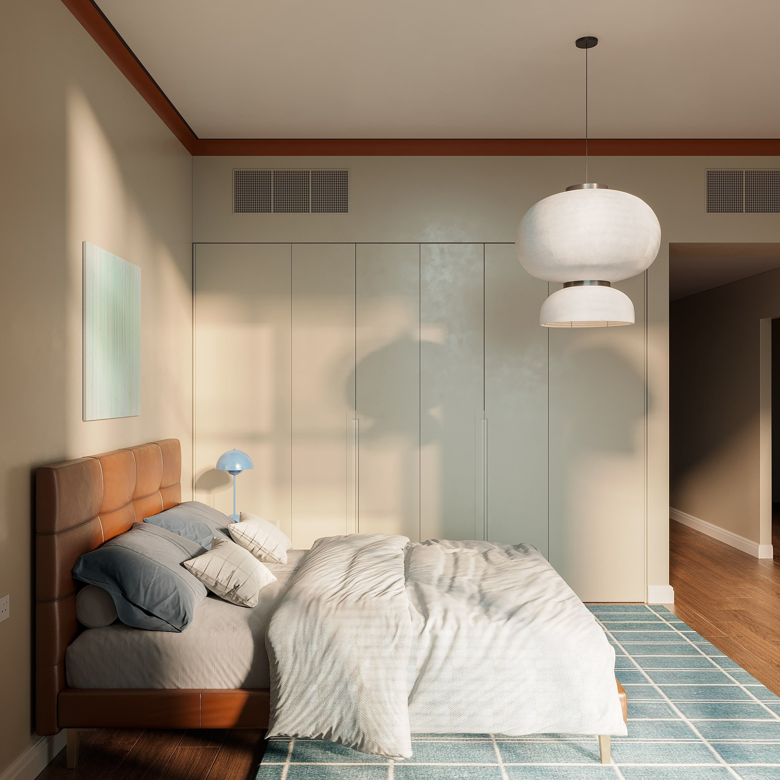 Гостевая спальня. 3D визуализатор интерьера Антонина Ковалёва @kovalevaacg