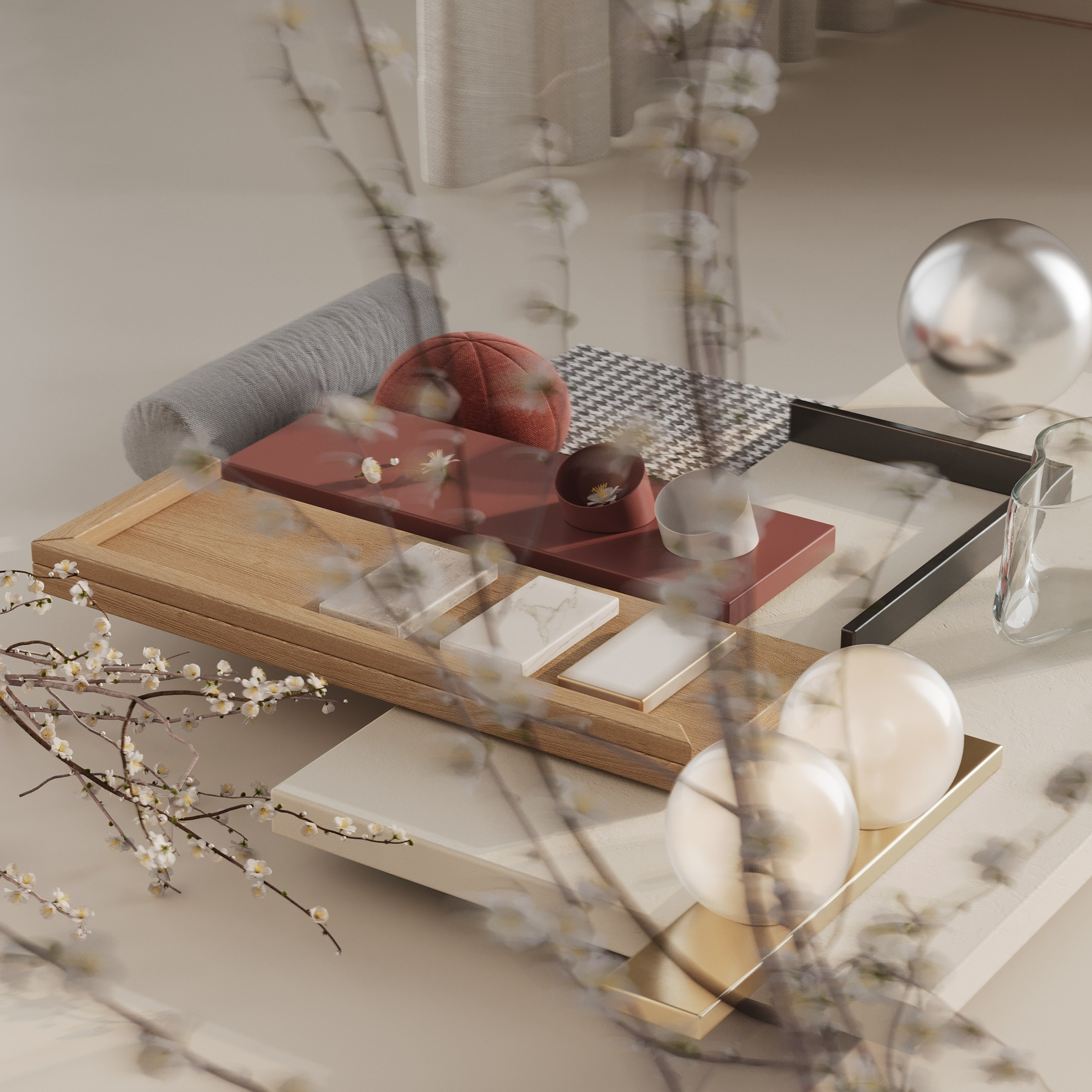 Загородный дом в Липецке. 3D визуализатор интерьера Антонина Ковалёва @kovalevaacg