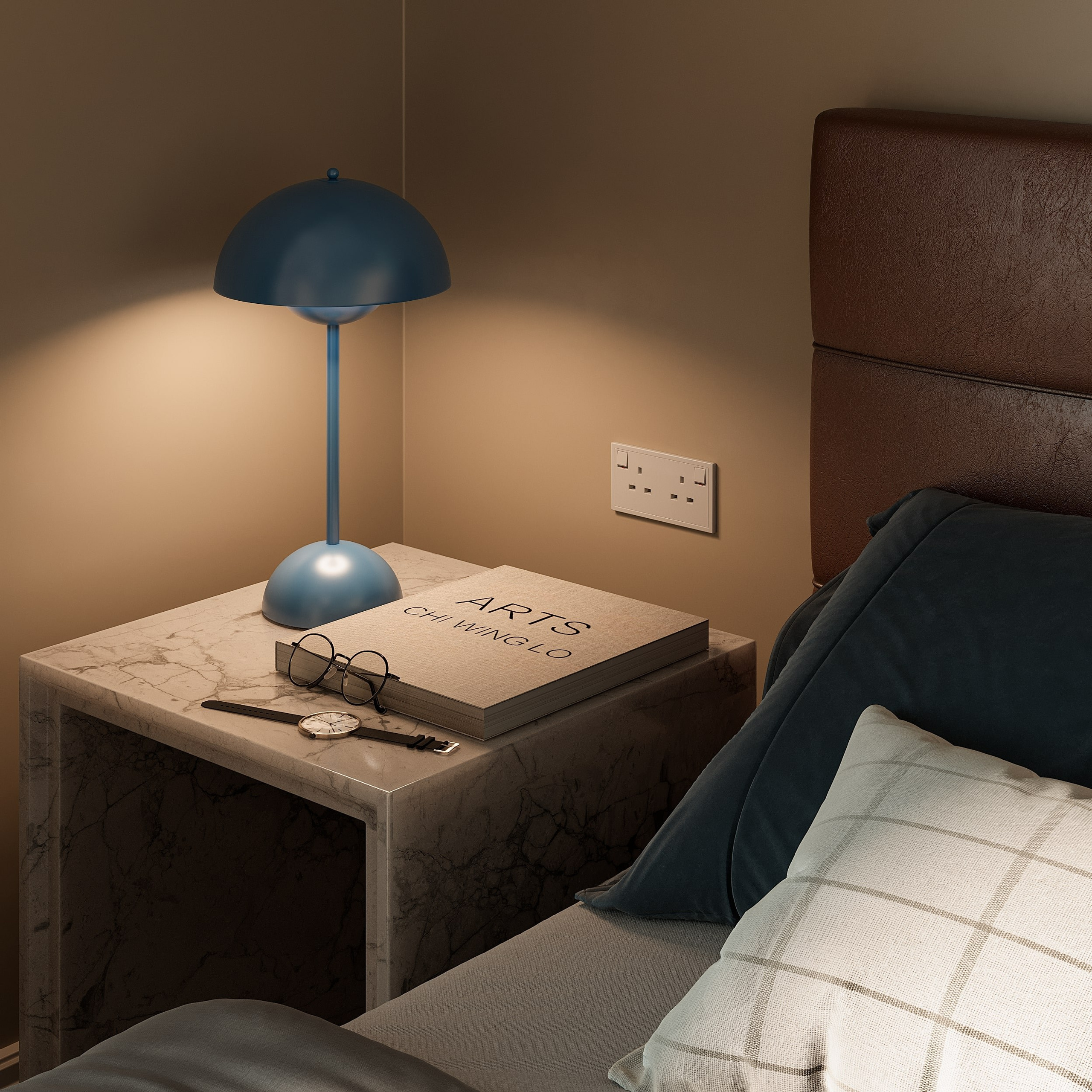 Гостевая спальня. 3D визуализатор интерьера Антонина Ковалёва @kovalevaacg