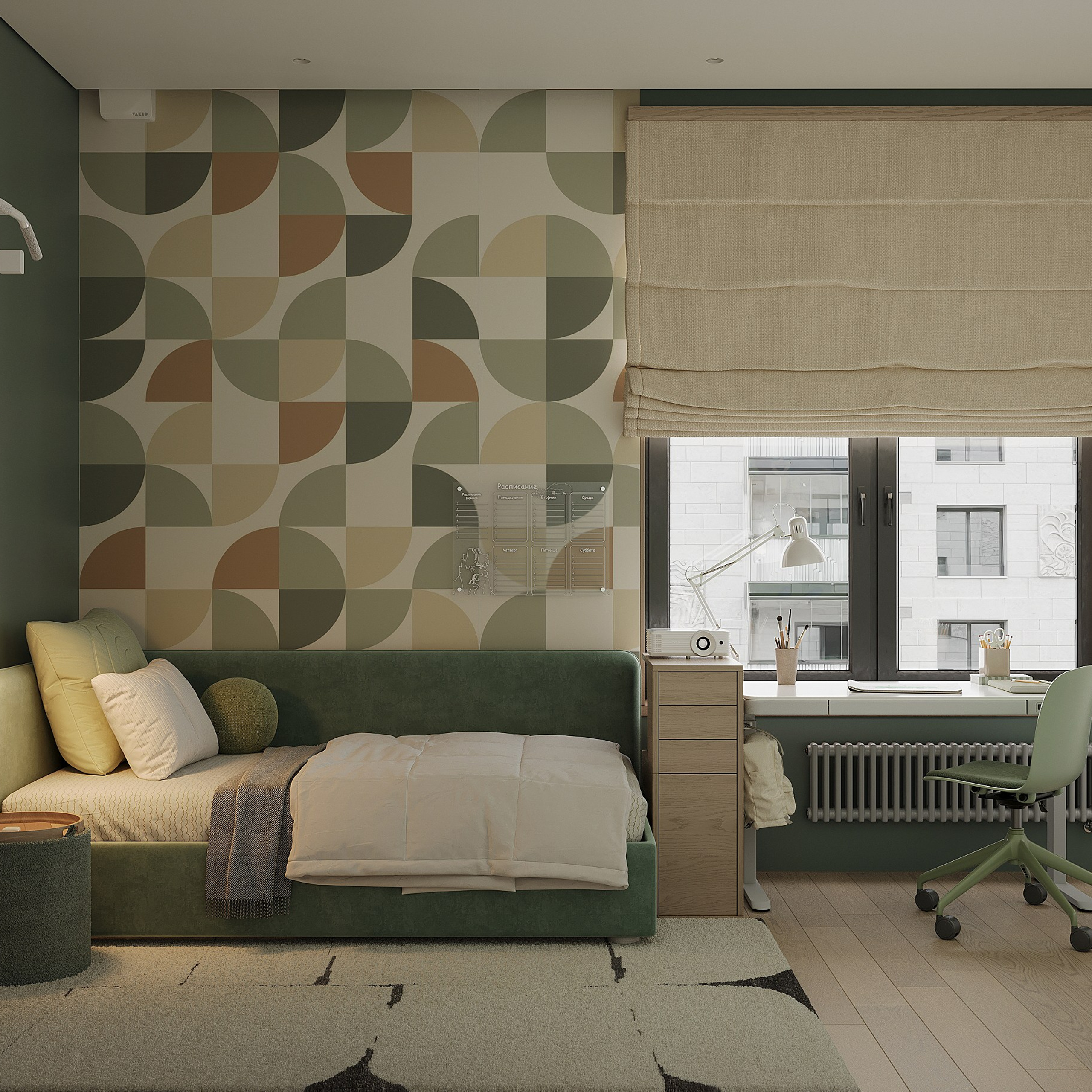 Детская. 3D визуализатор интерьера Антонина Ковалёва @kovalevaacg