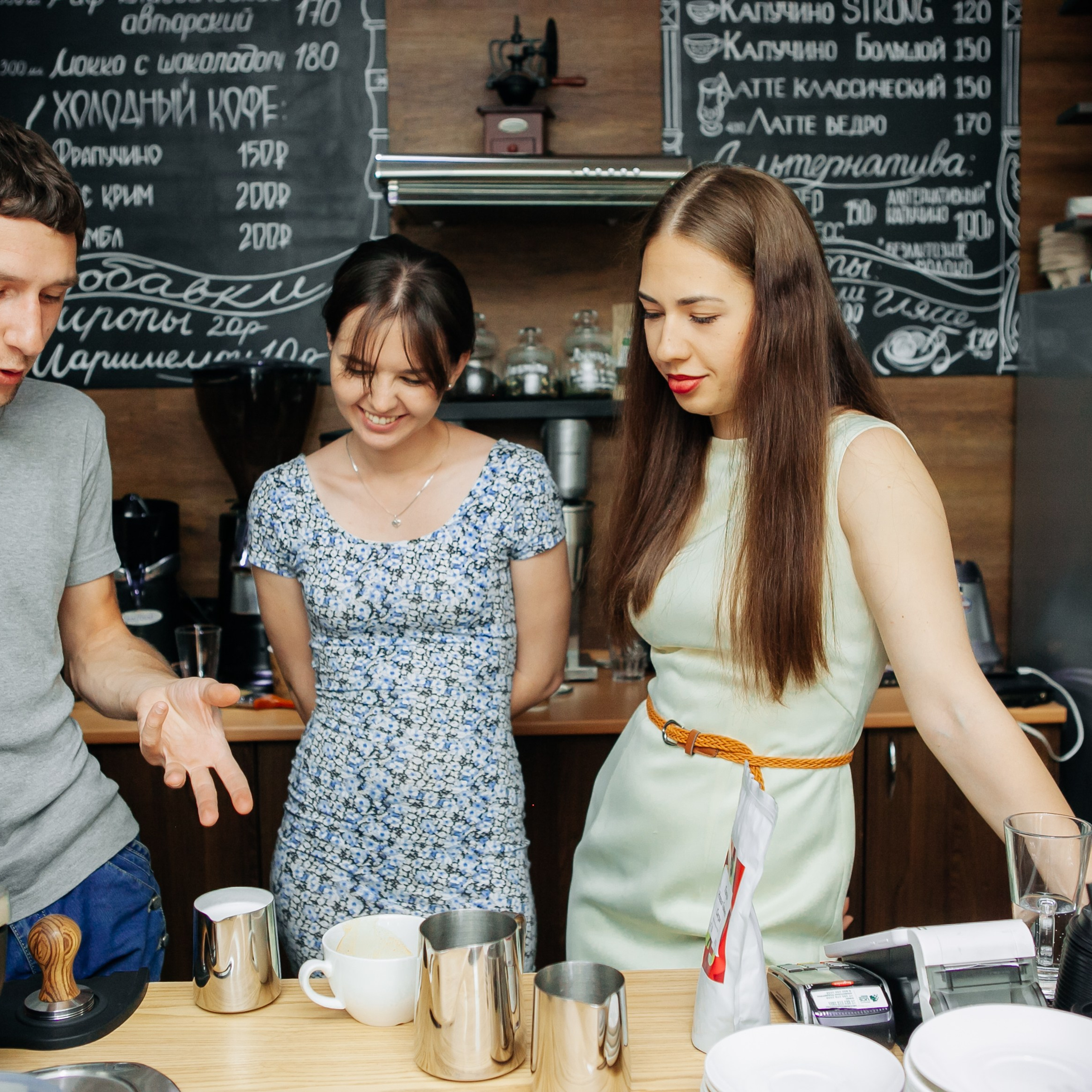 Мастер-класс по приготовлению кофе