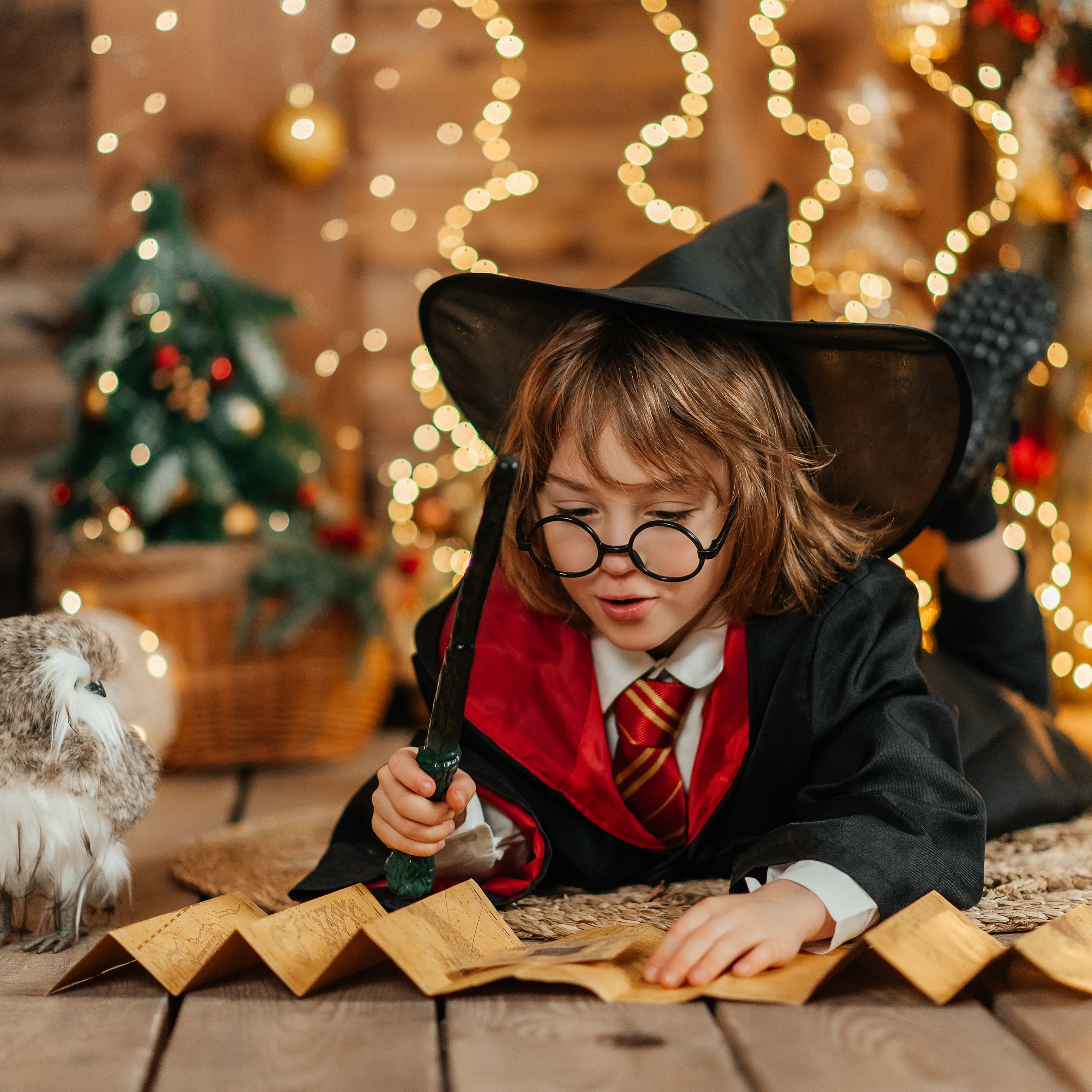 Съёмка в стиле Гарри Поттера