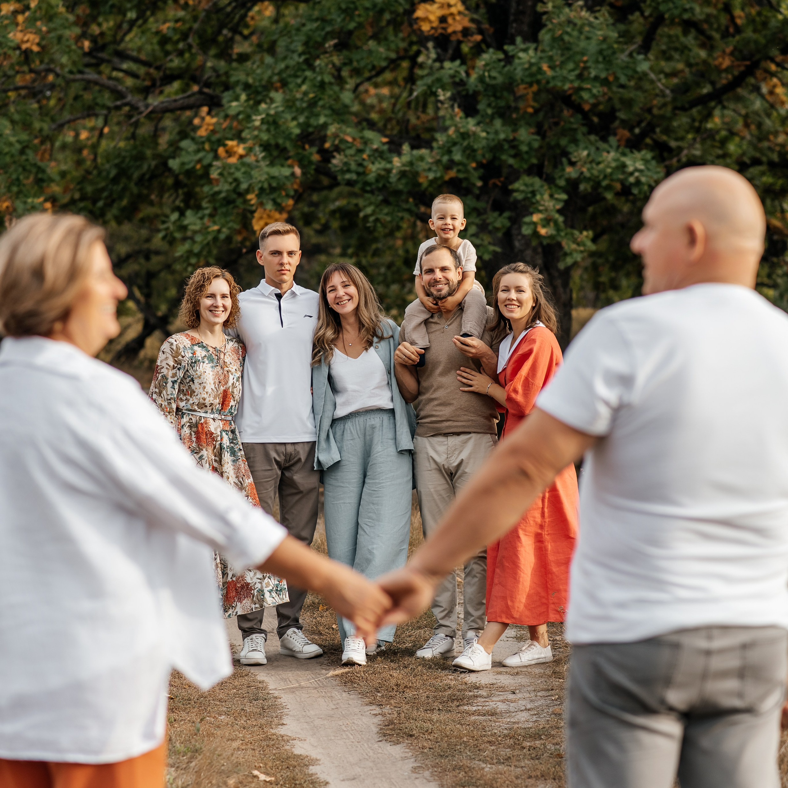 Семья Минаевых. Три поколения.