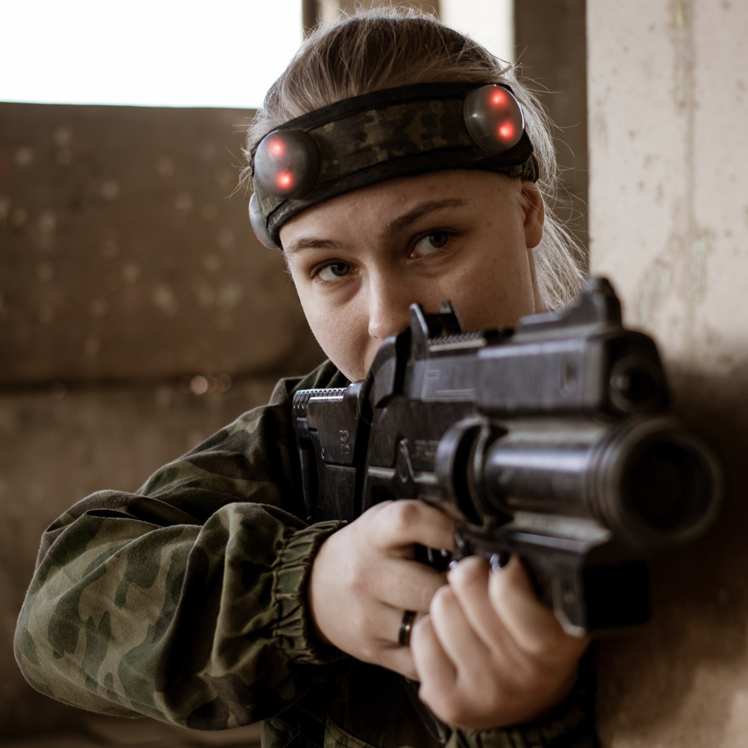 Лазертаг на заводе ЗИП