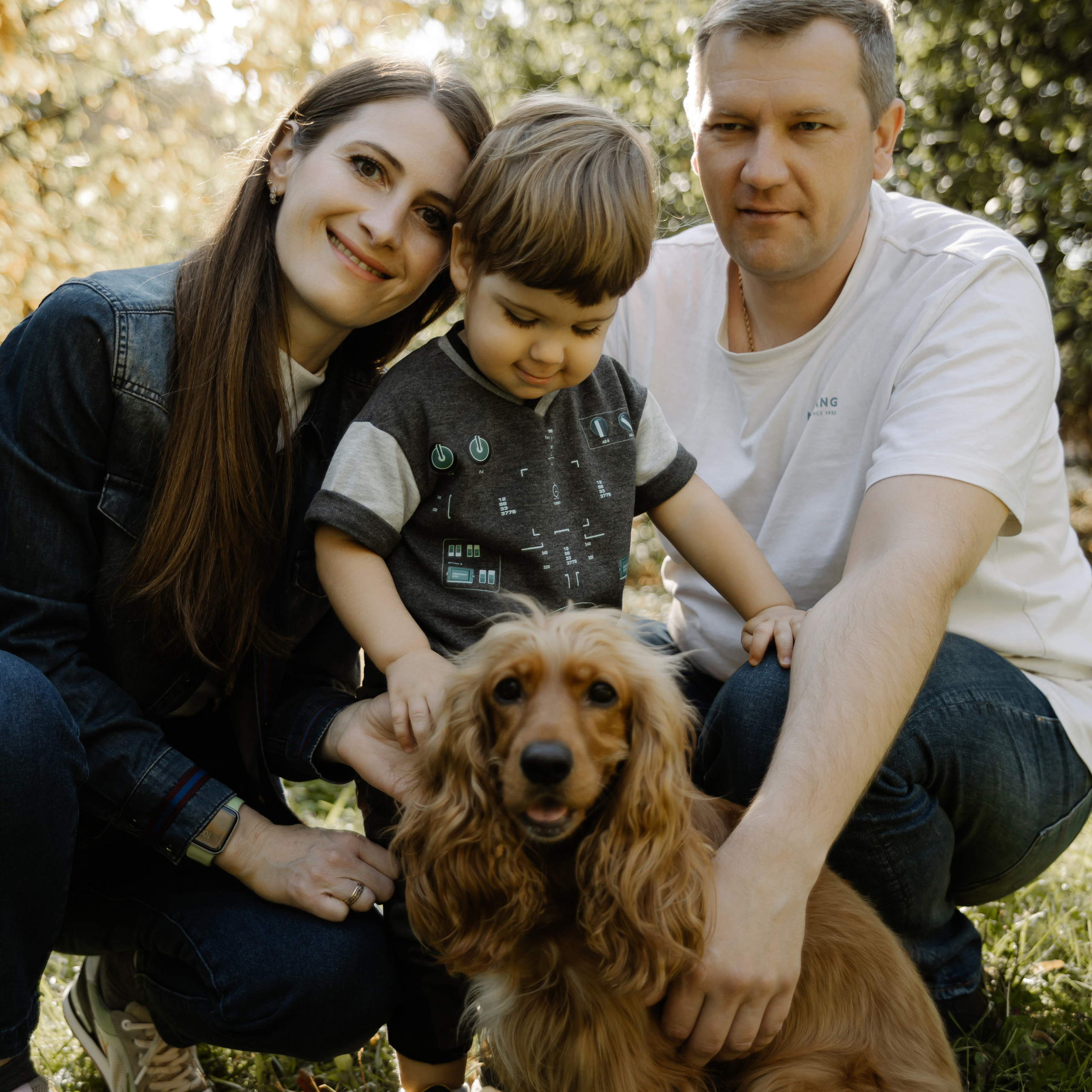 Съемка для семьи Сергея и Карины