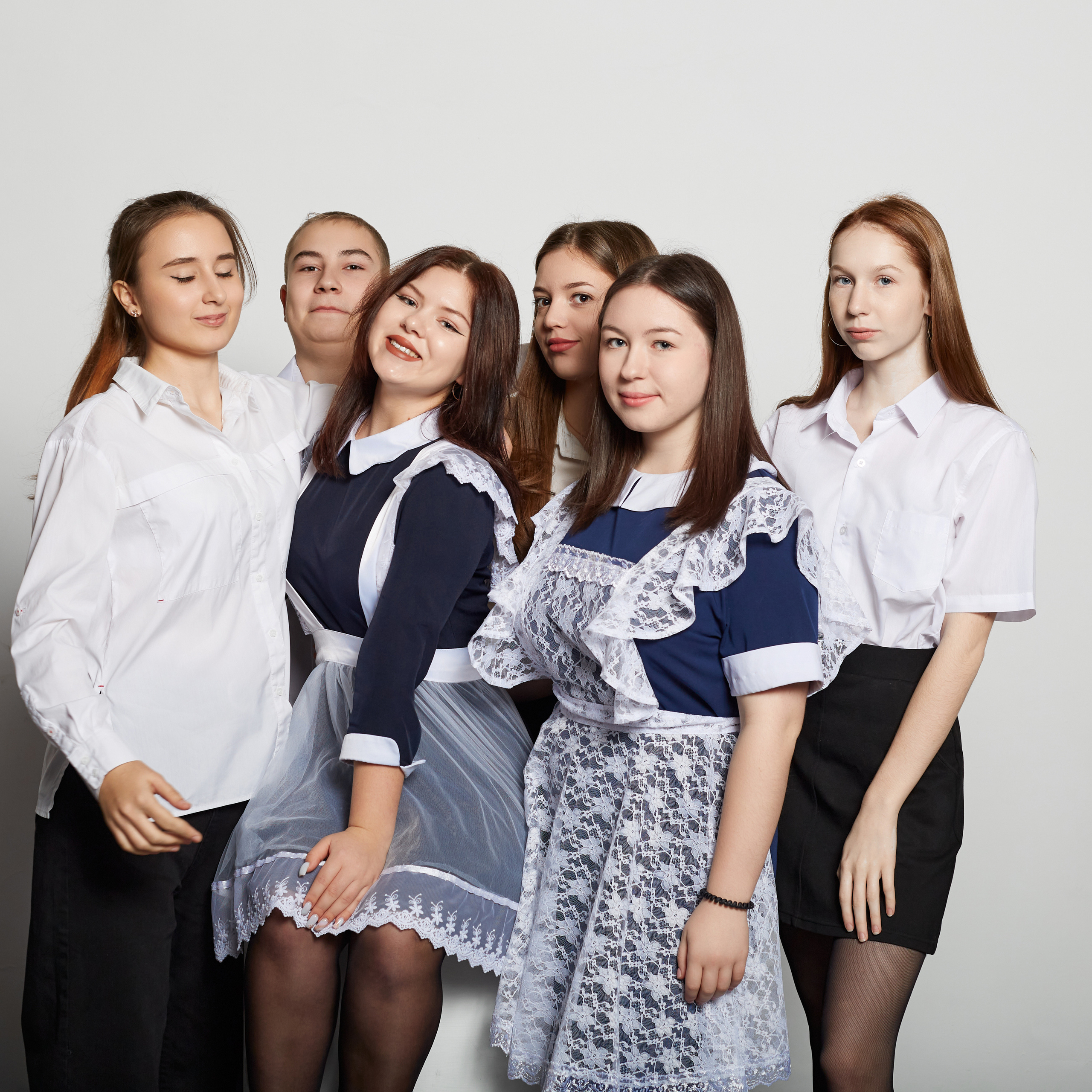 Групповой женский портрет для альбома