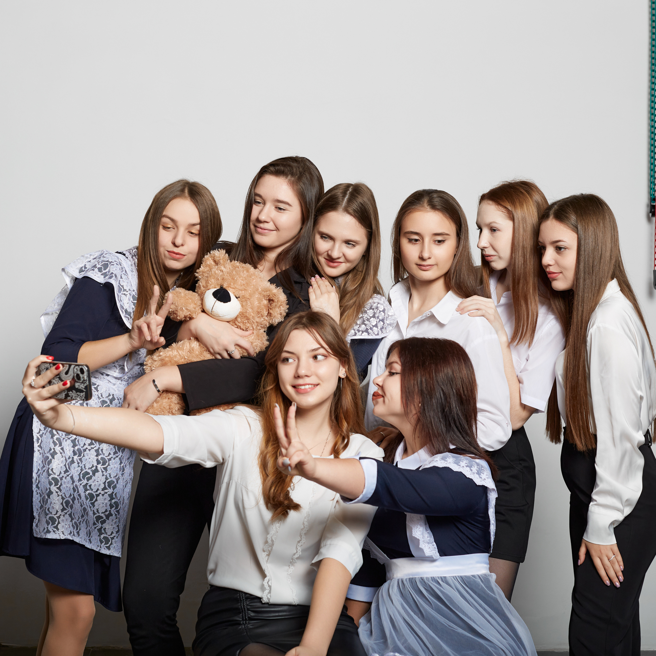 Селфи выпускниц