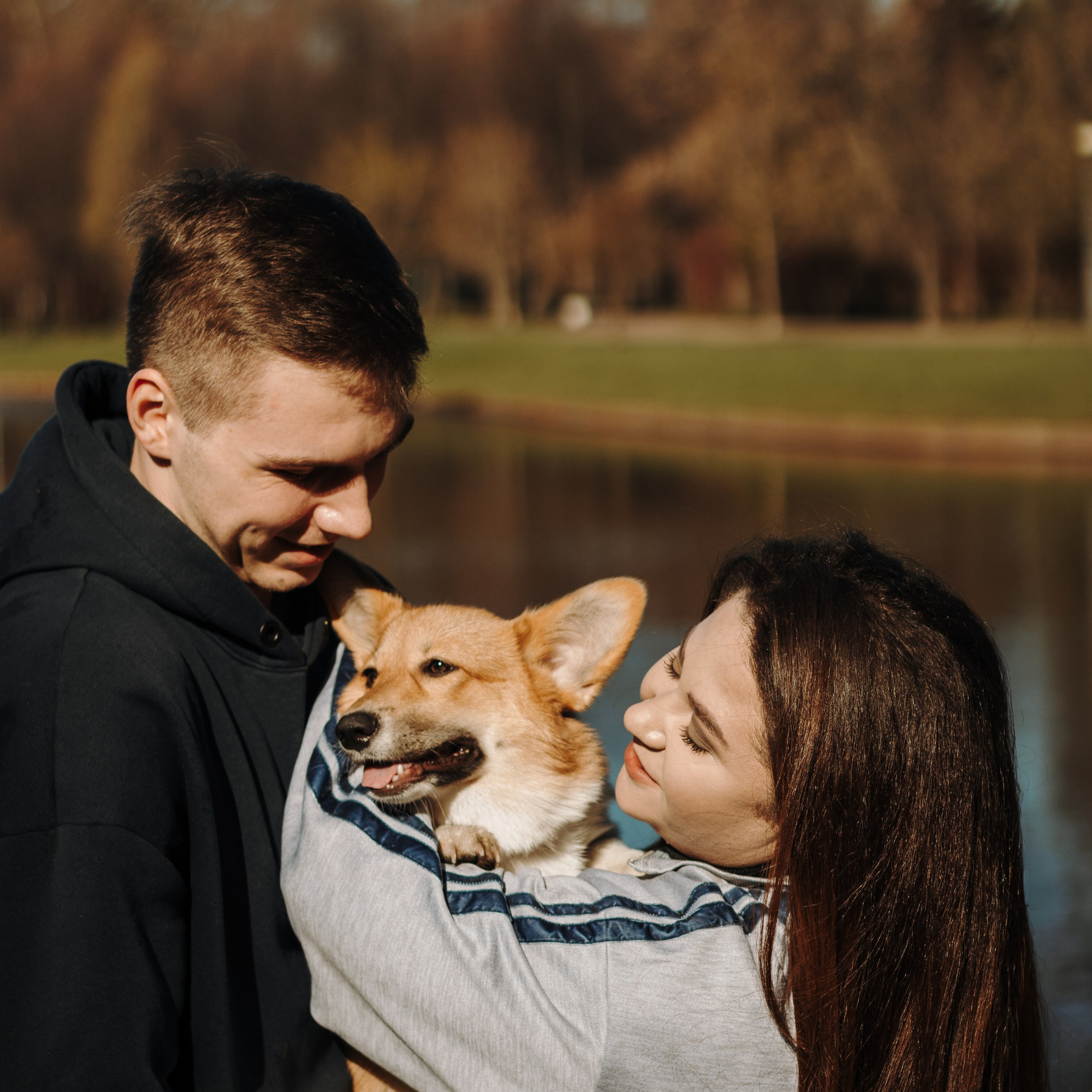 Катя, Максим и Леся