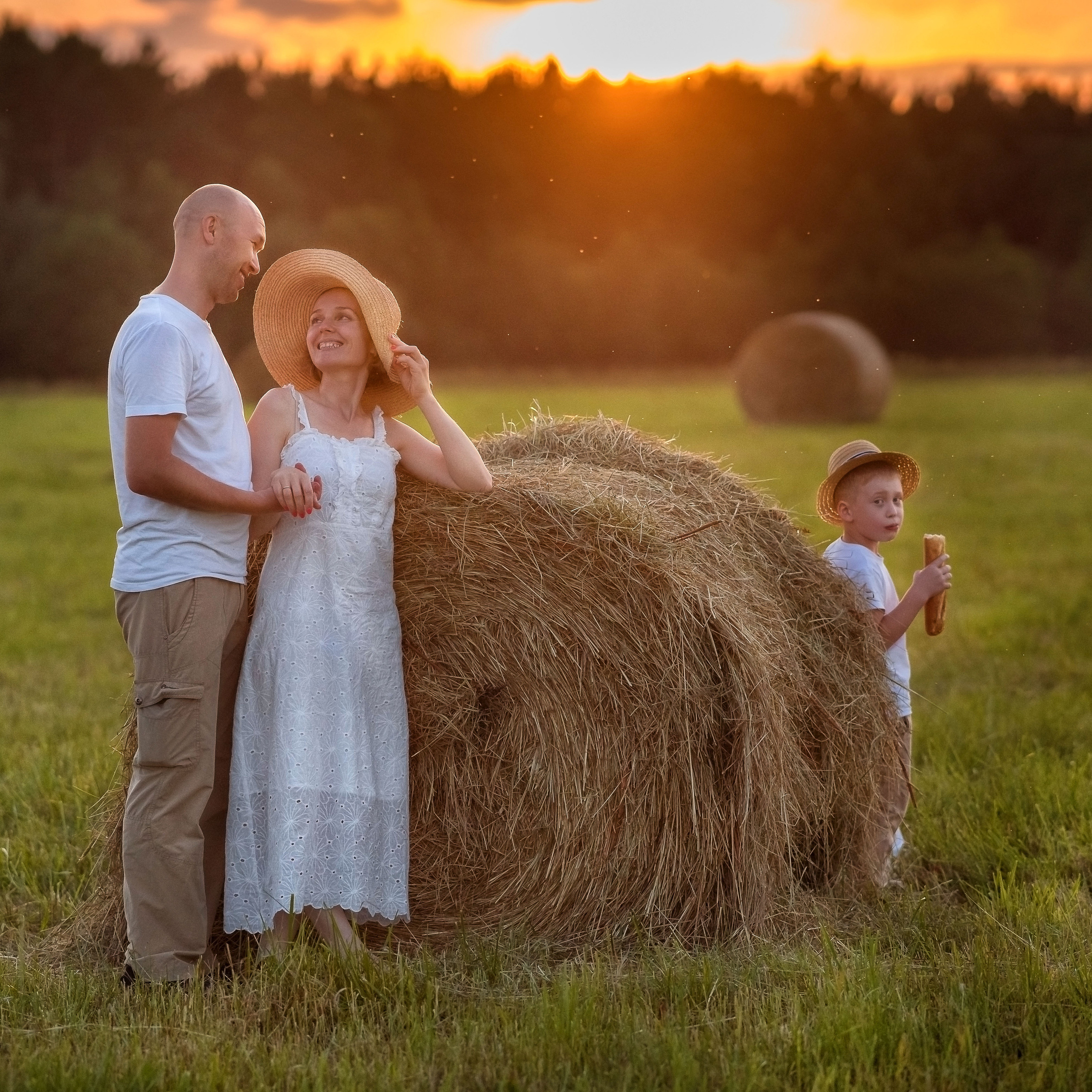 Съёмка в полях Триоицк Москва