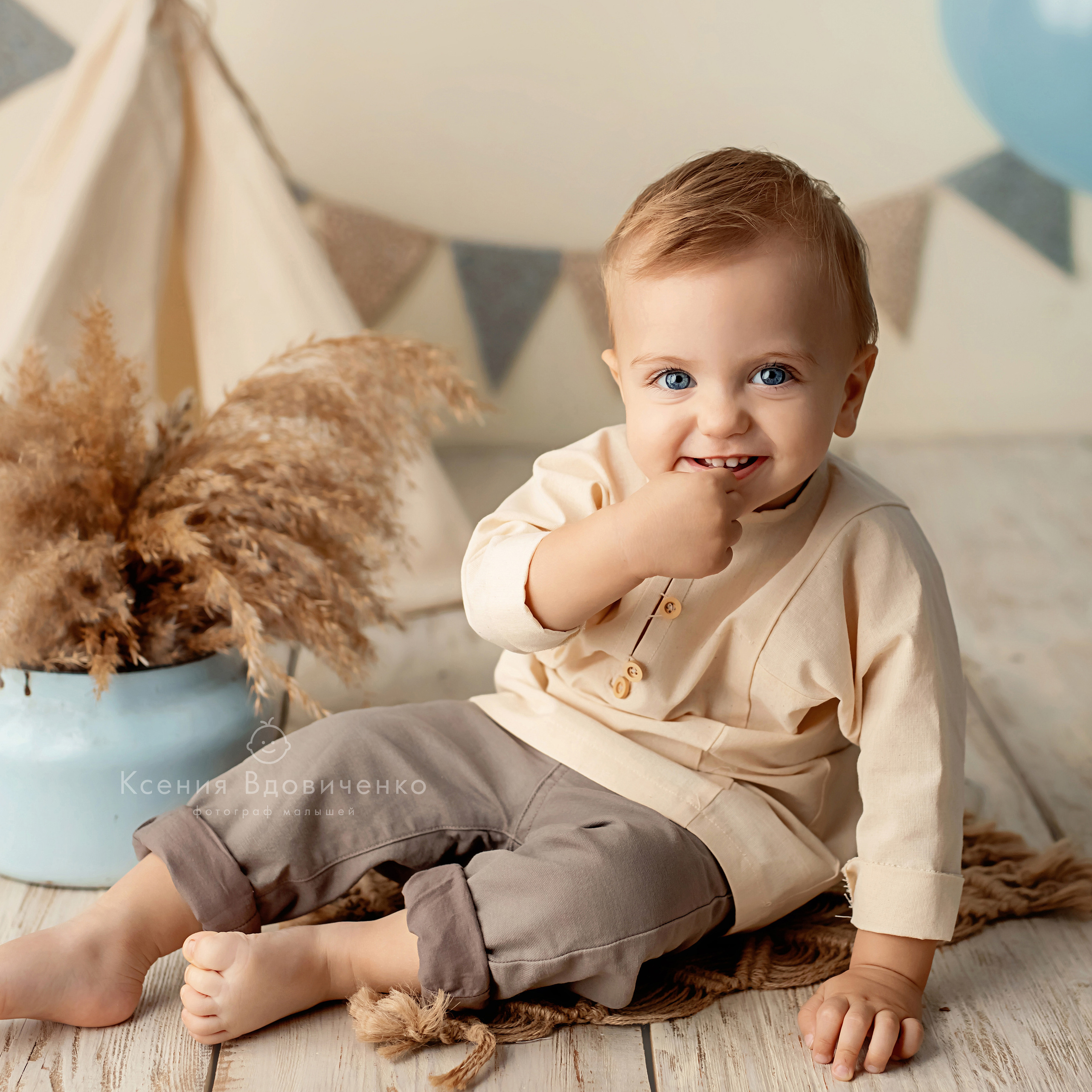 Фотограф на первый годик Ростов-на-Дону. Детский фотограф Ростов-на-Дону Ксения Вдовиченко