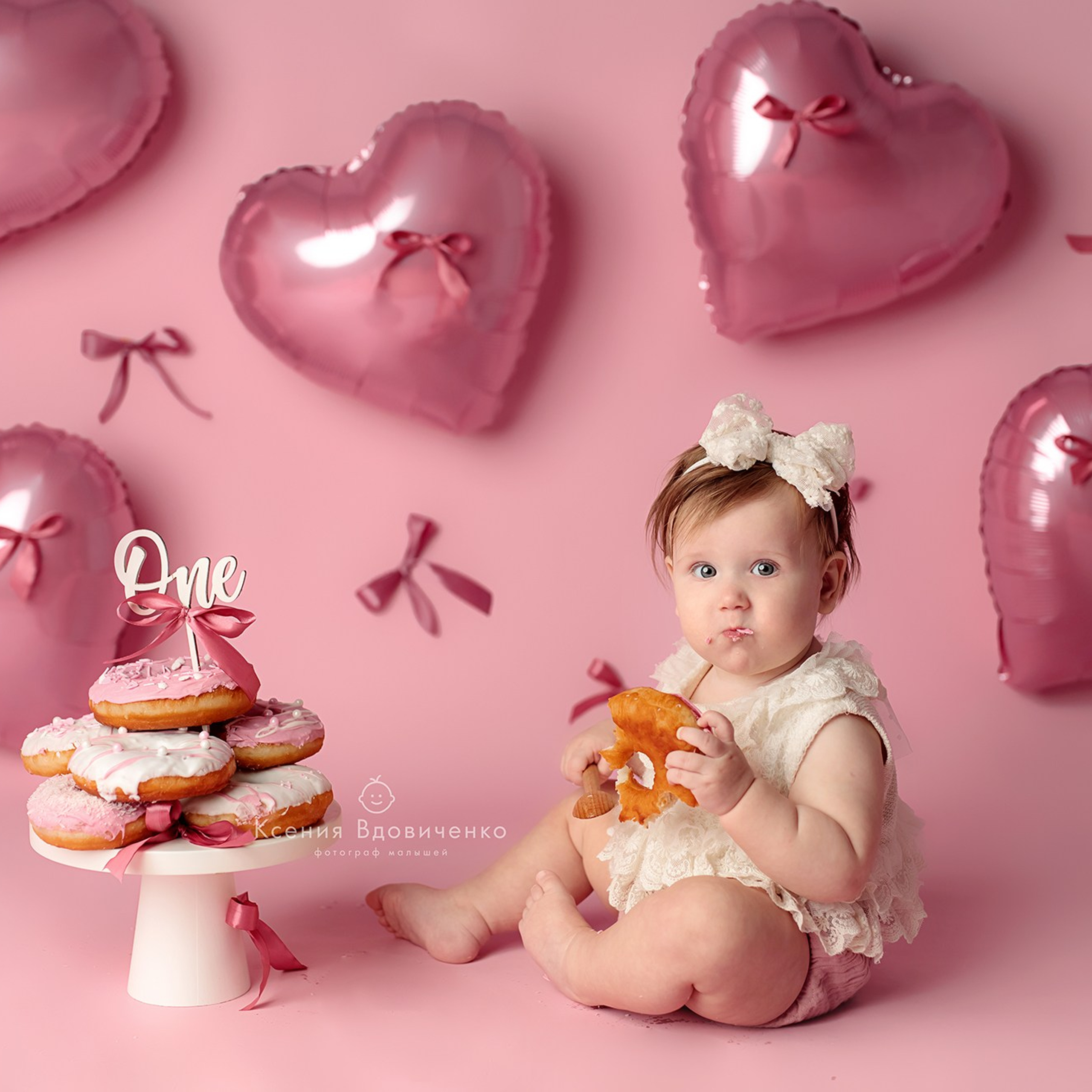 Фотограф на первый годик Ростов-на-Дону. Детский фотограф Ростов-на-Дону Ксения Вдовиченко