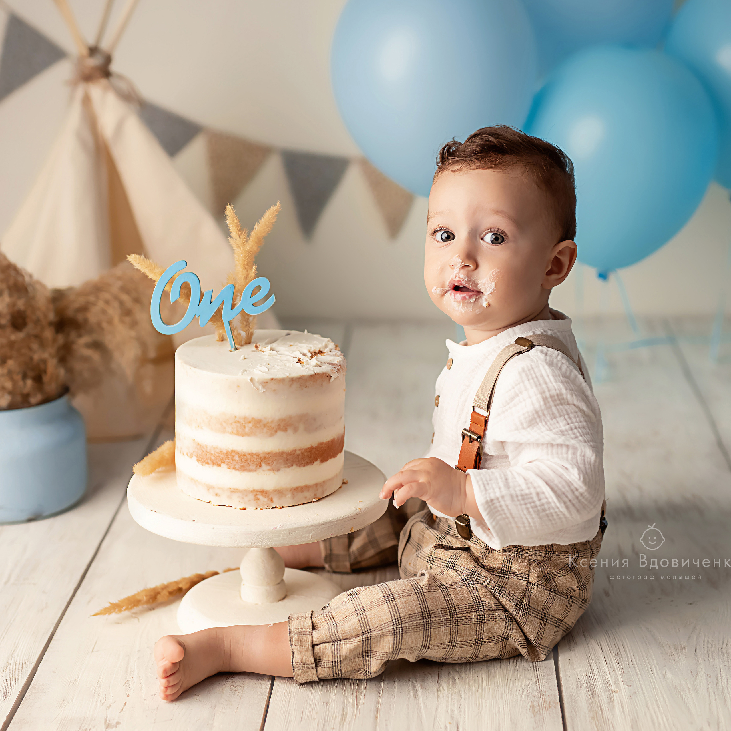 Фотограф на первый годик Ростов-на-Дону. Детский фотограф Ростов-на-Дону Ксения Вдовиченко