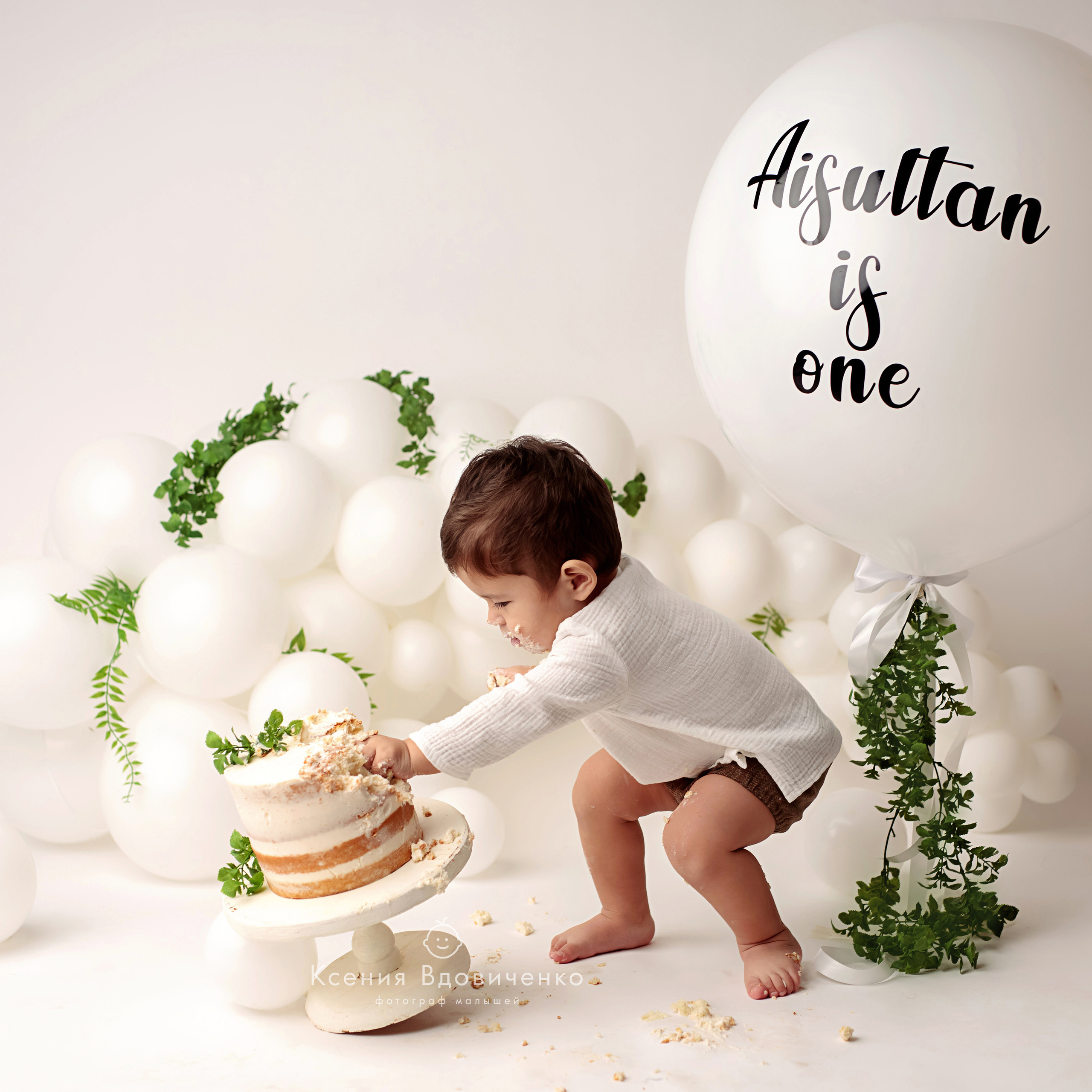 Фотограф на первый годик Ростов-на-Дону. Детский фотограф Ростов-на-Дону Ксения Вдовиченко