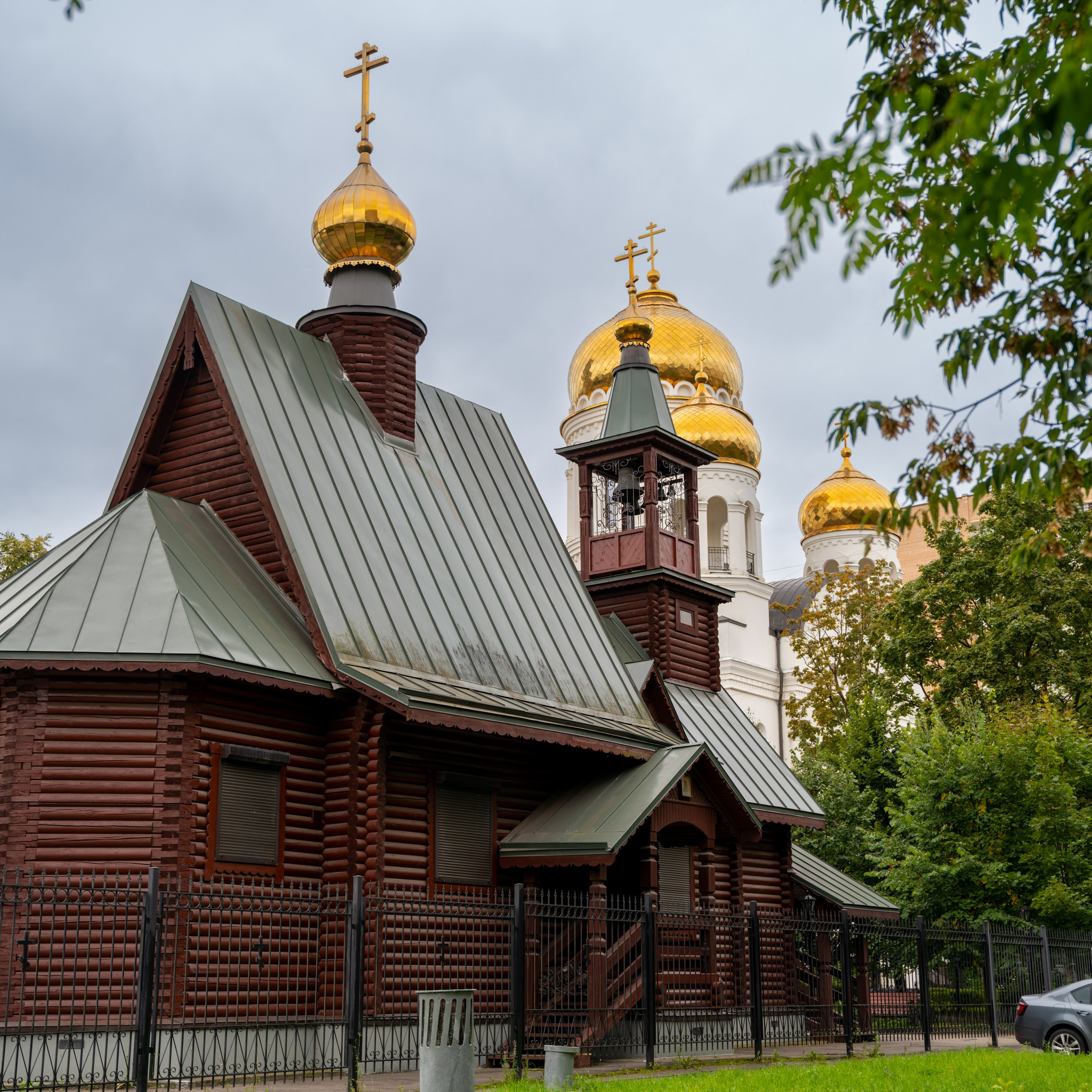 Крестины в церкви святого праведного Иоанна Русского — Москва, метро Молодёжная
