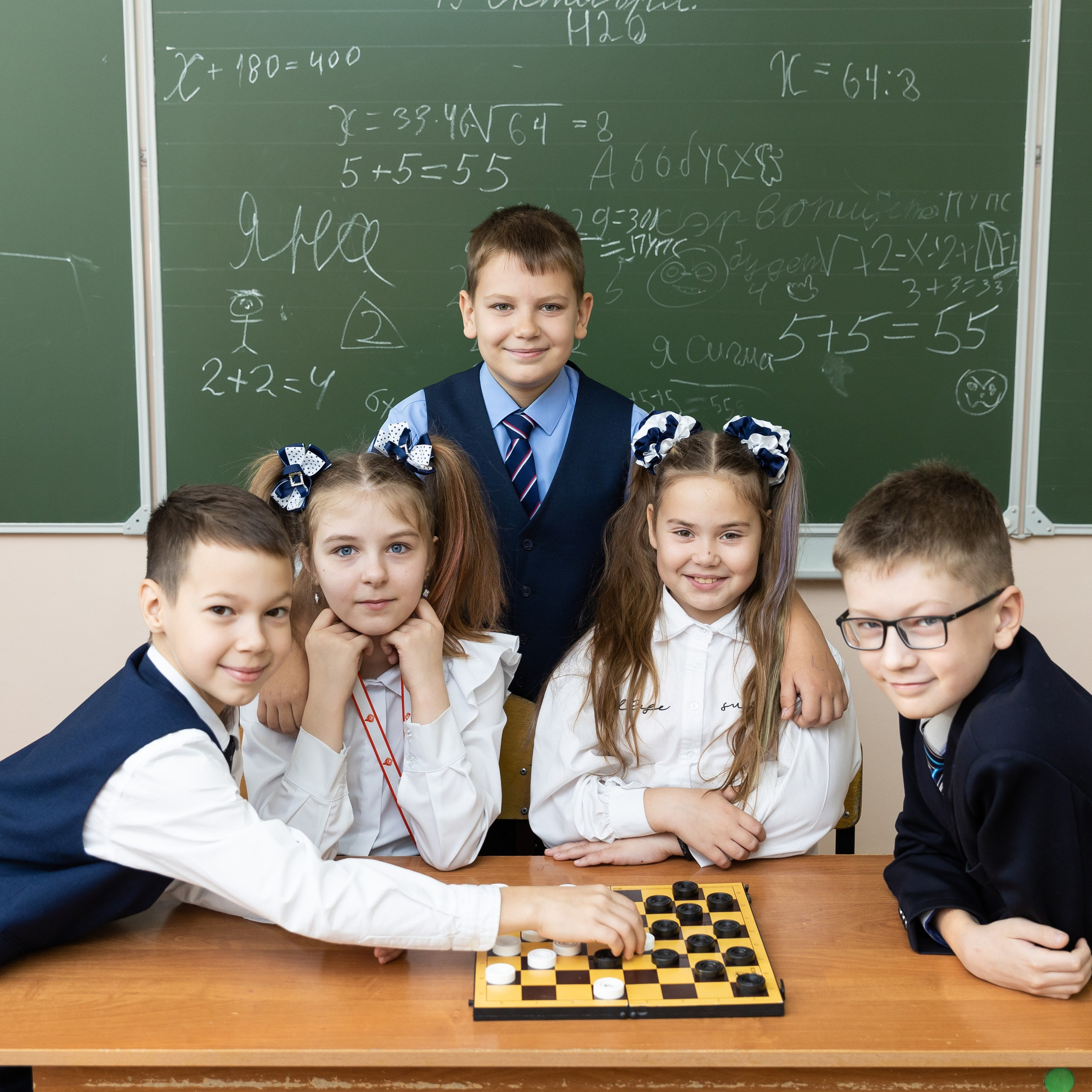 Школьная фотосессия 4 Б