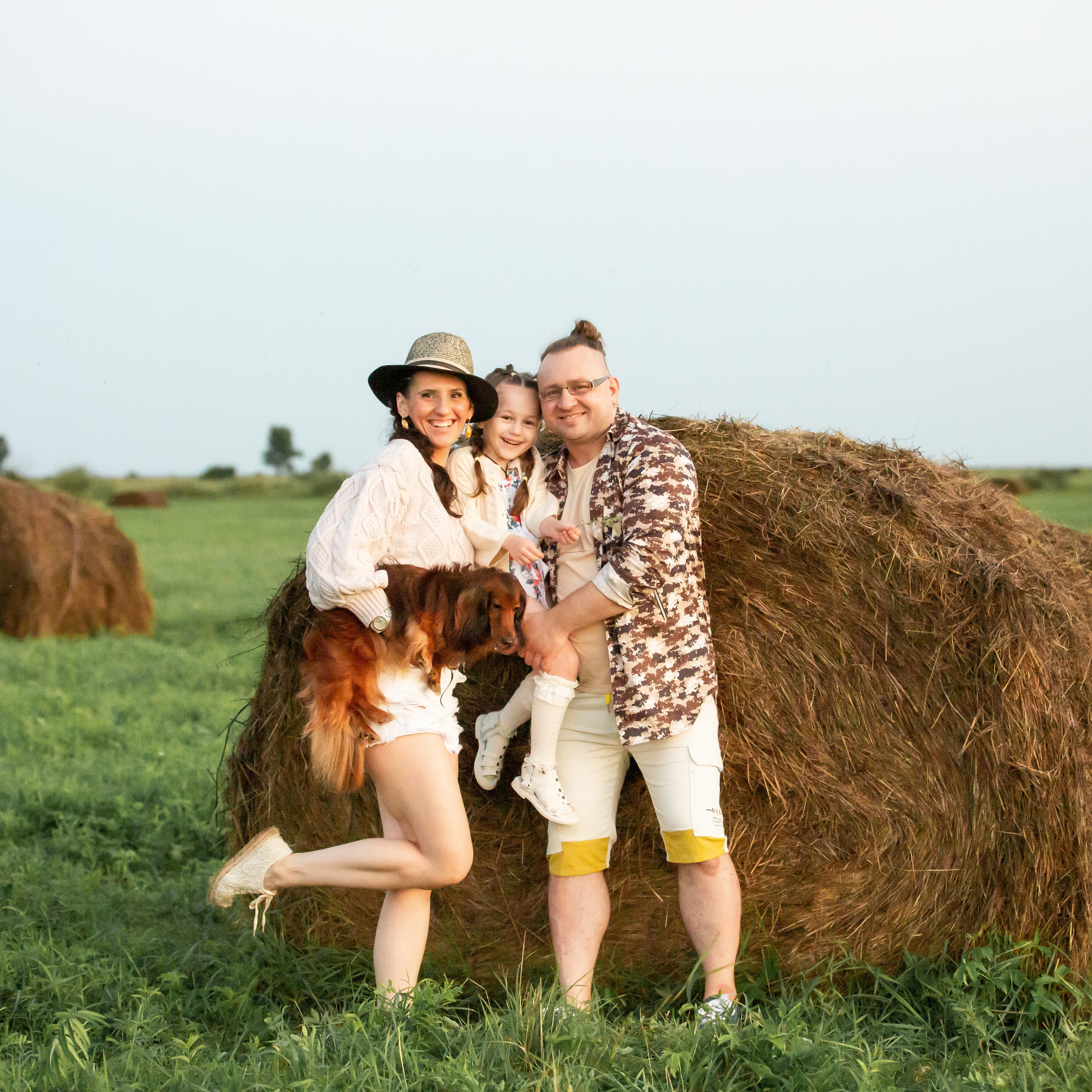 Летняя семейная фотосессия