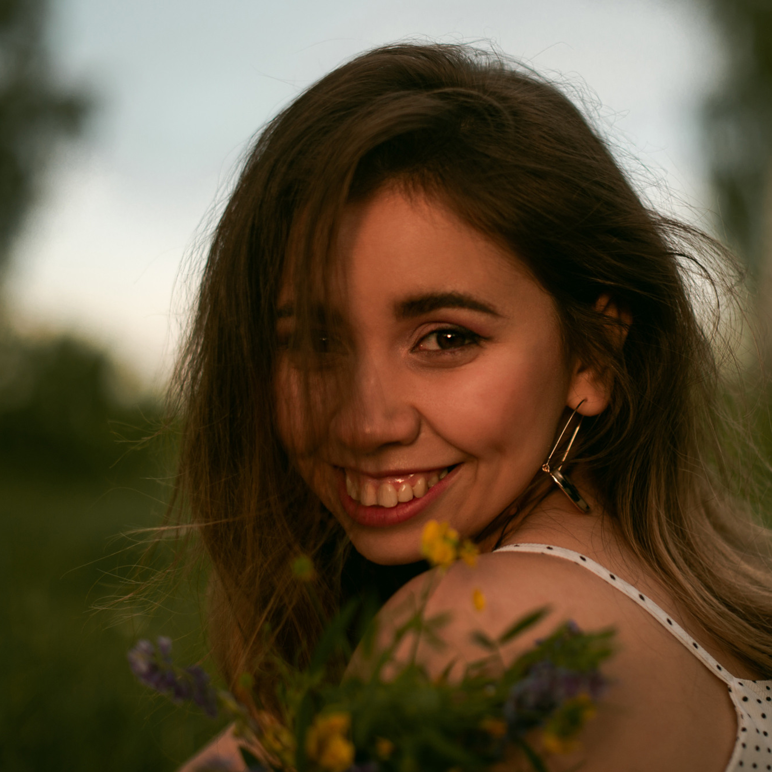 Вика. Пленэр