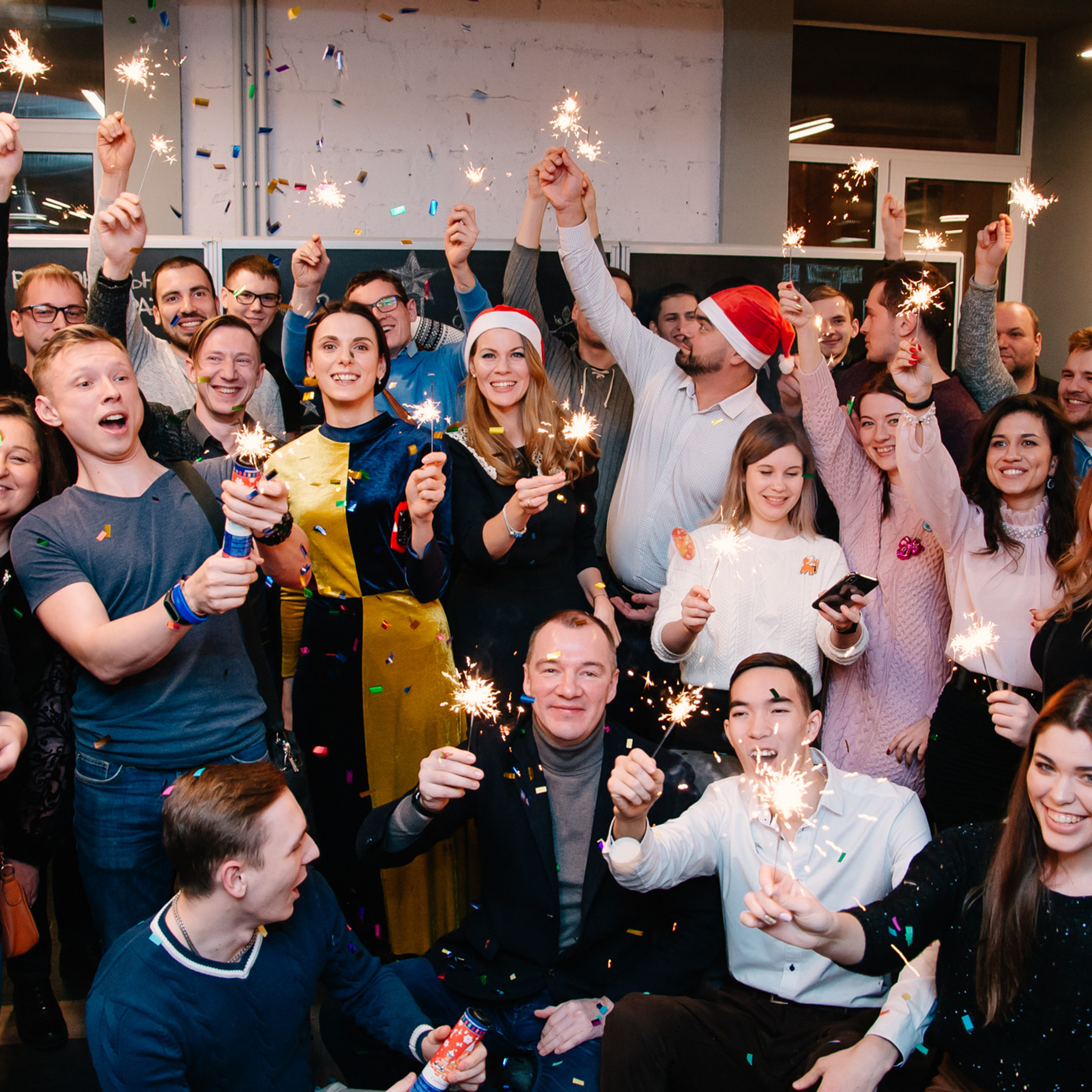 Новогодний корпоратив Сколково