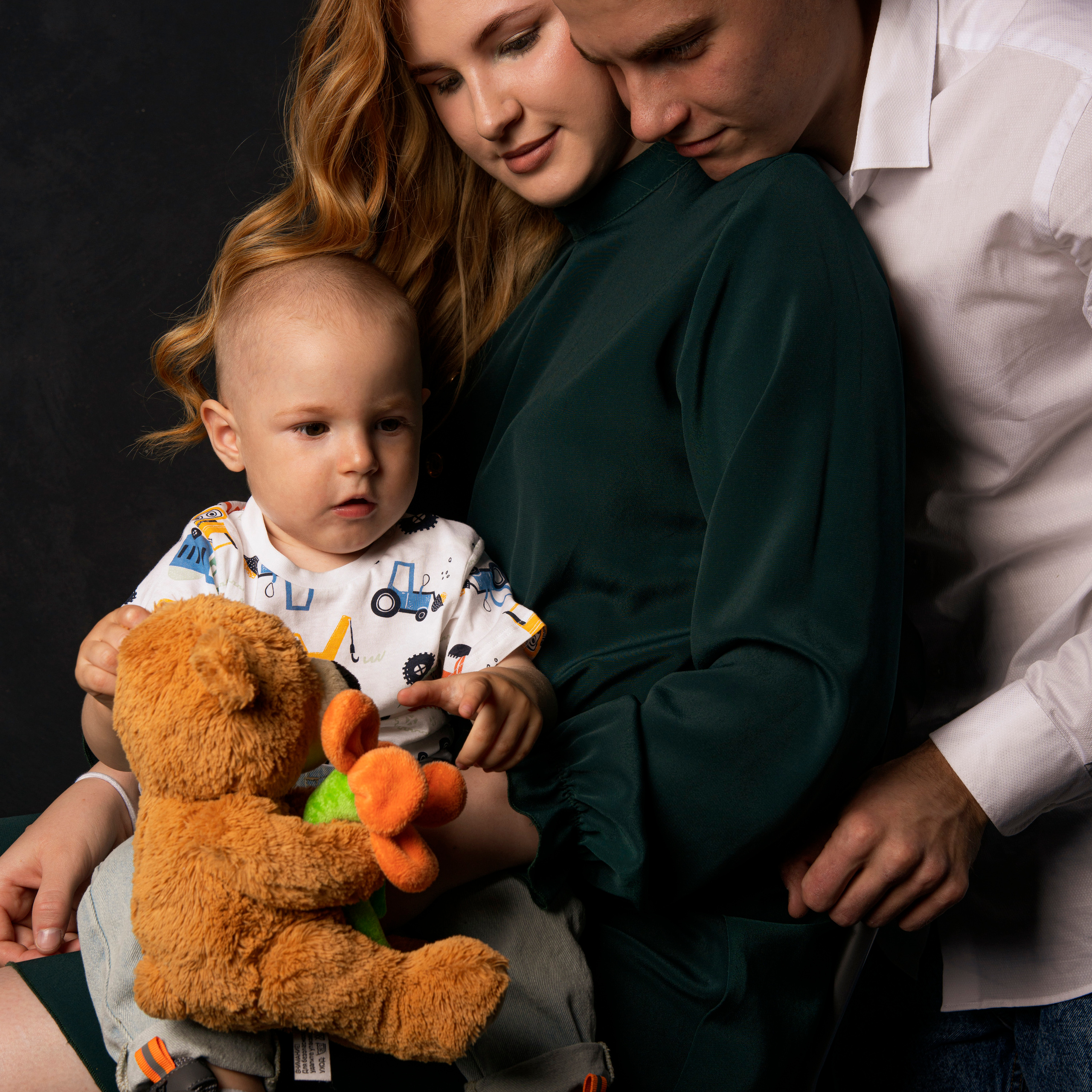 Сергей. Семейная фотосессия в студии