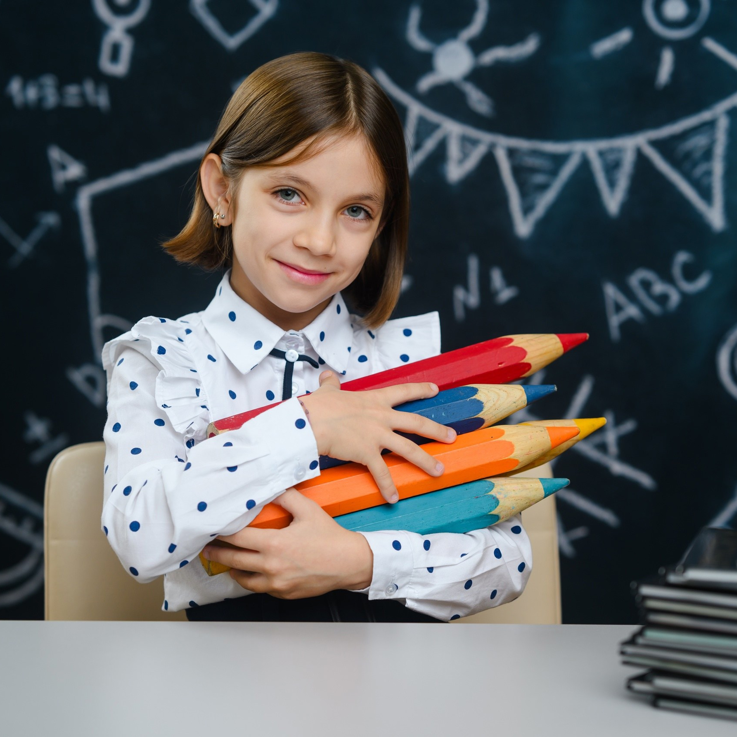 Школьная фотосессия в Томске. Студия выпускных альбомов Ольги Галкиной. Томск
