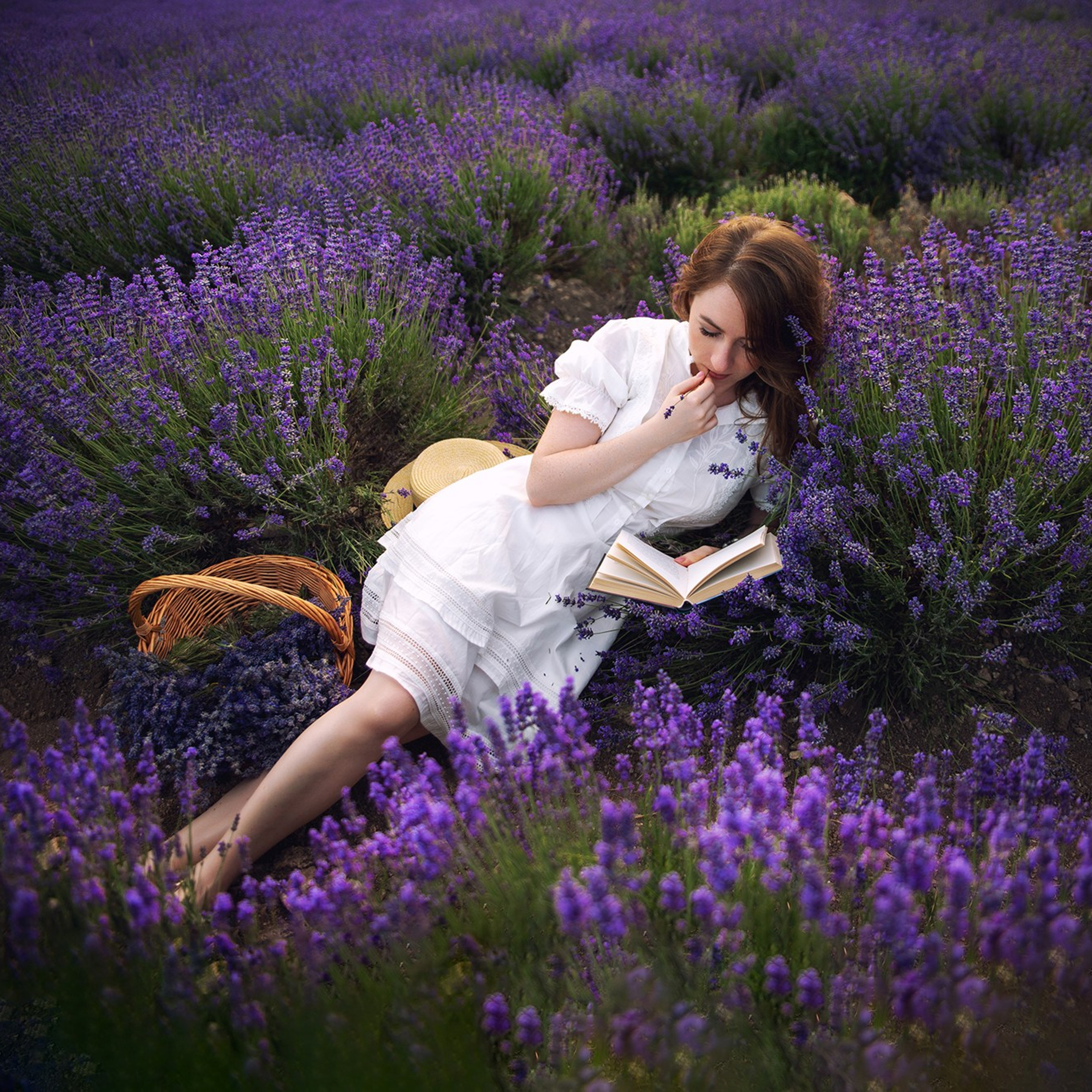 Лавандовые фотосессии. Свадебный фотограф в Крыму