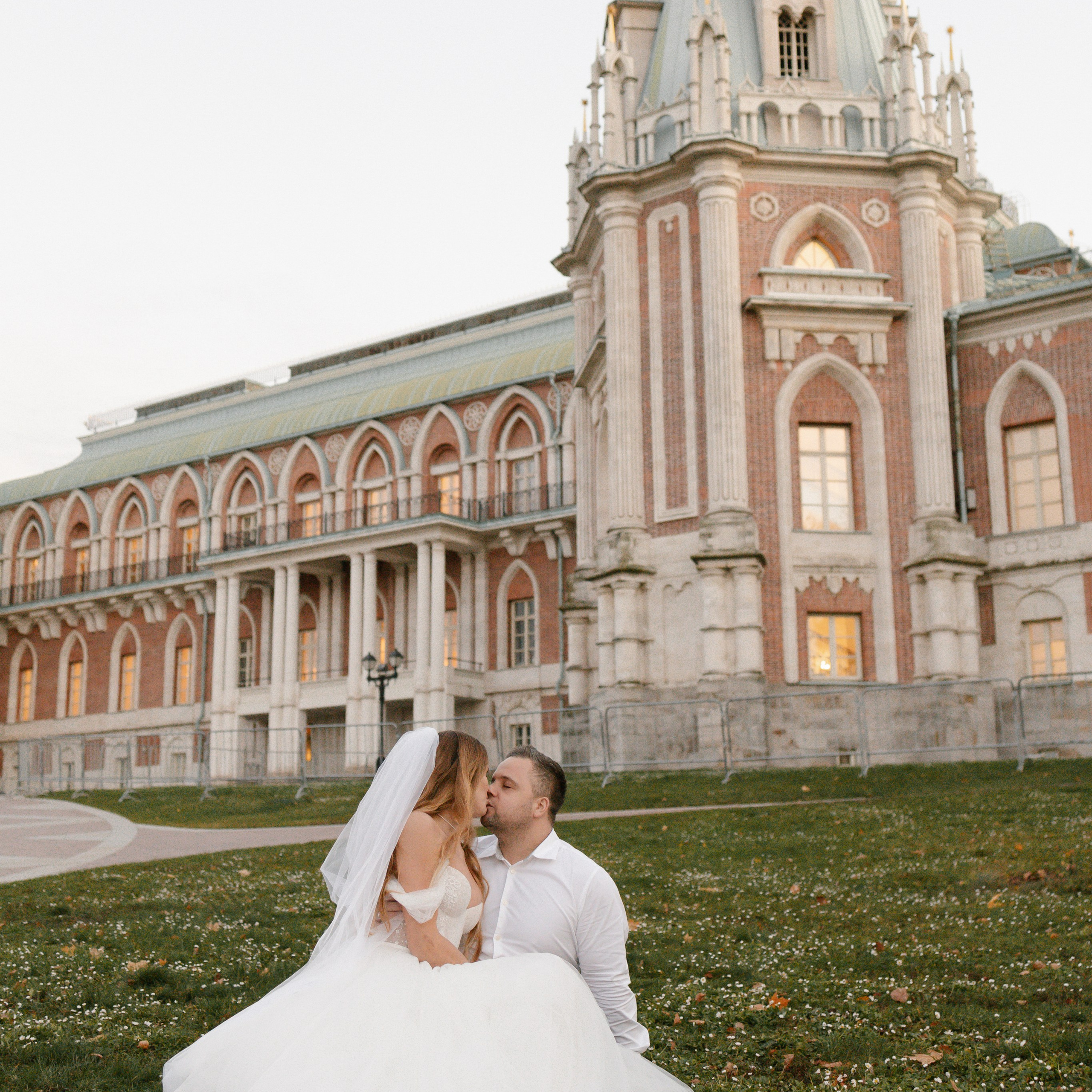 Свадебная прогулка в Царицыно