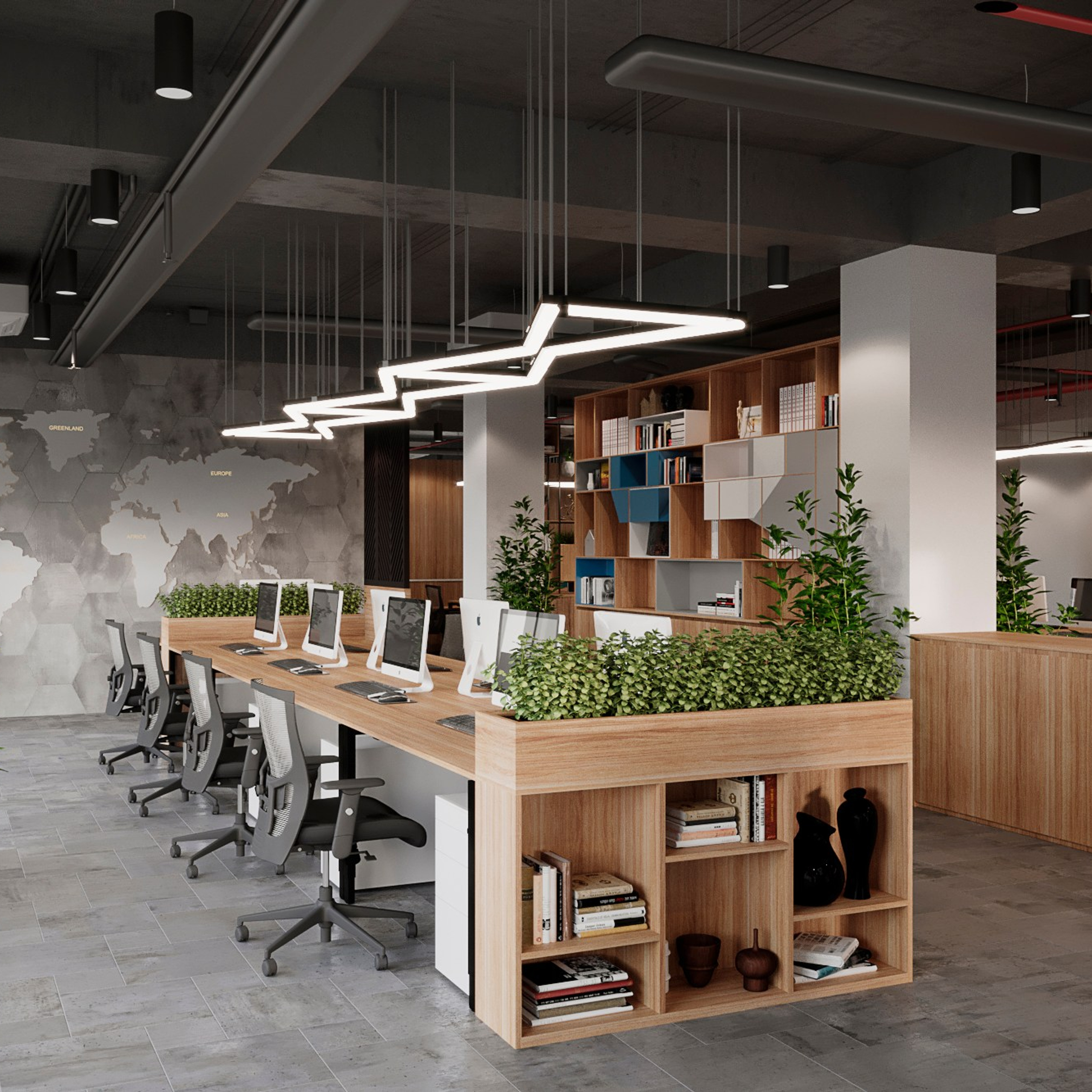 Офисное пространство. БЦ на ул. Обручева, Москва 2023