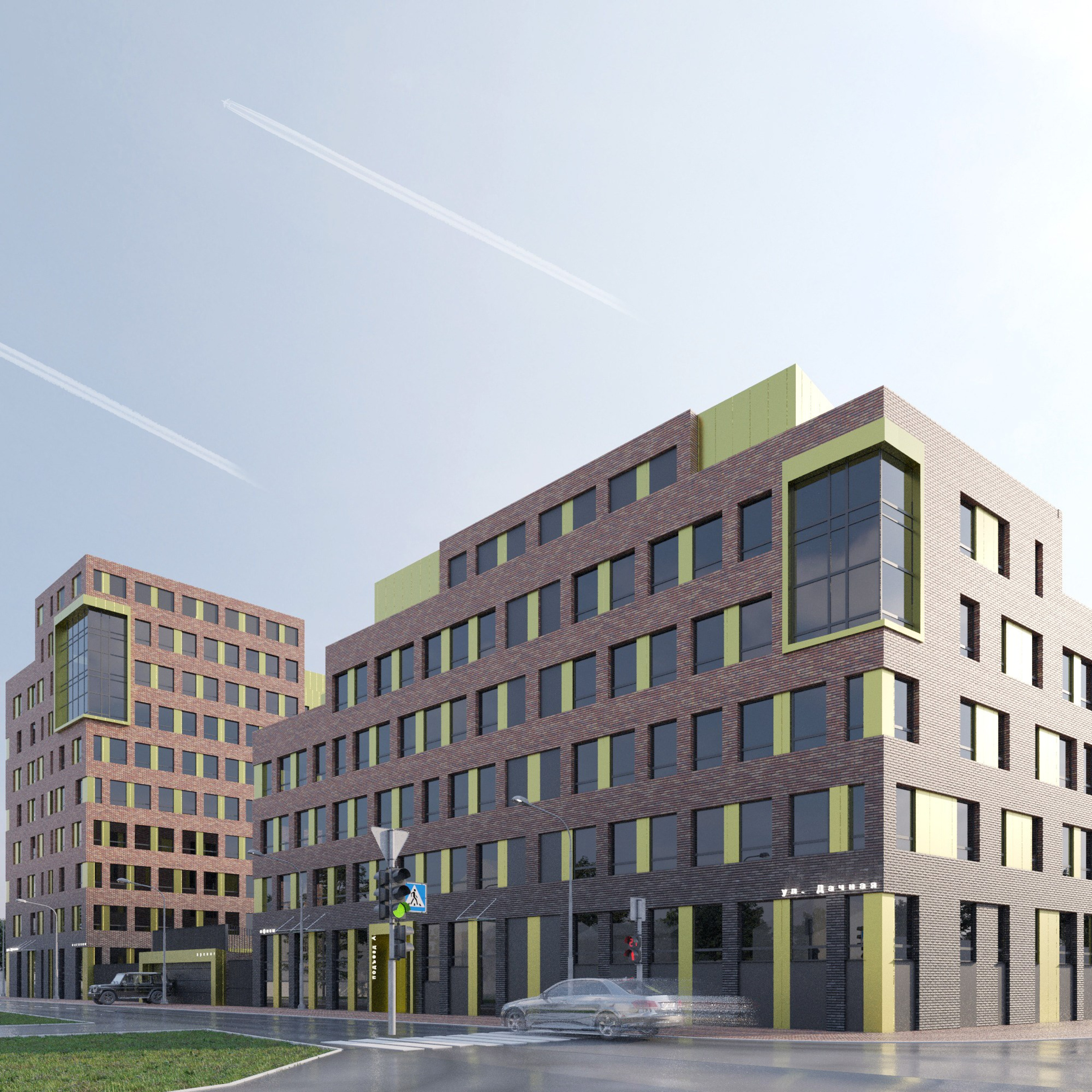 Многоквартирные дома / Dachnaya_GK Вариант 2